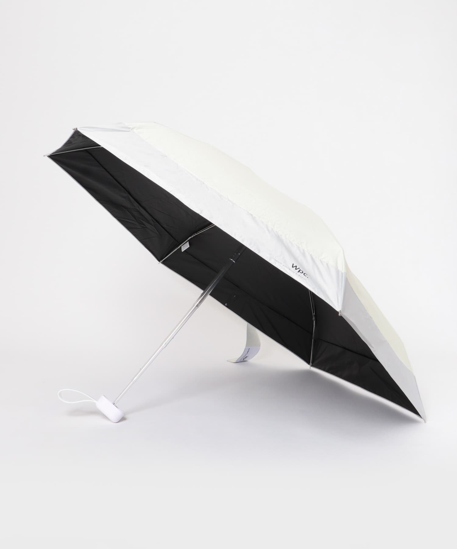 Wpc.　晴雨兼用パッチワークタイニー オフ×グレー one