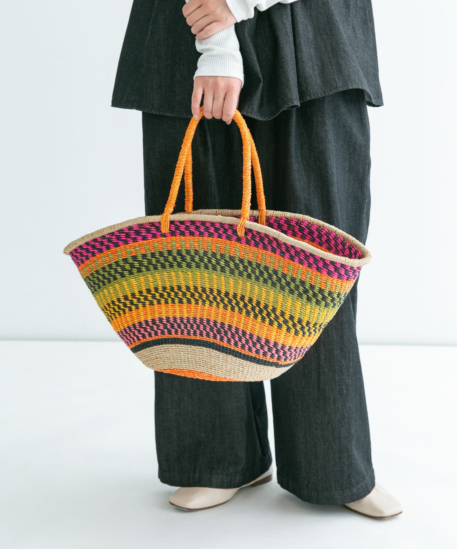 The Bagmati　アバカカゴバッグ
