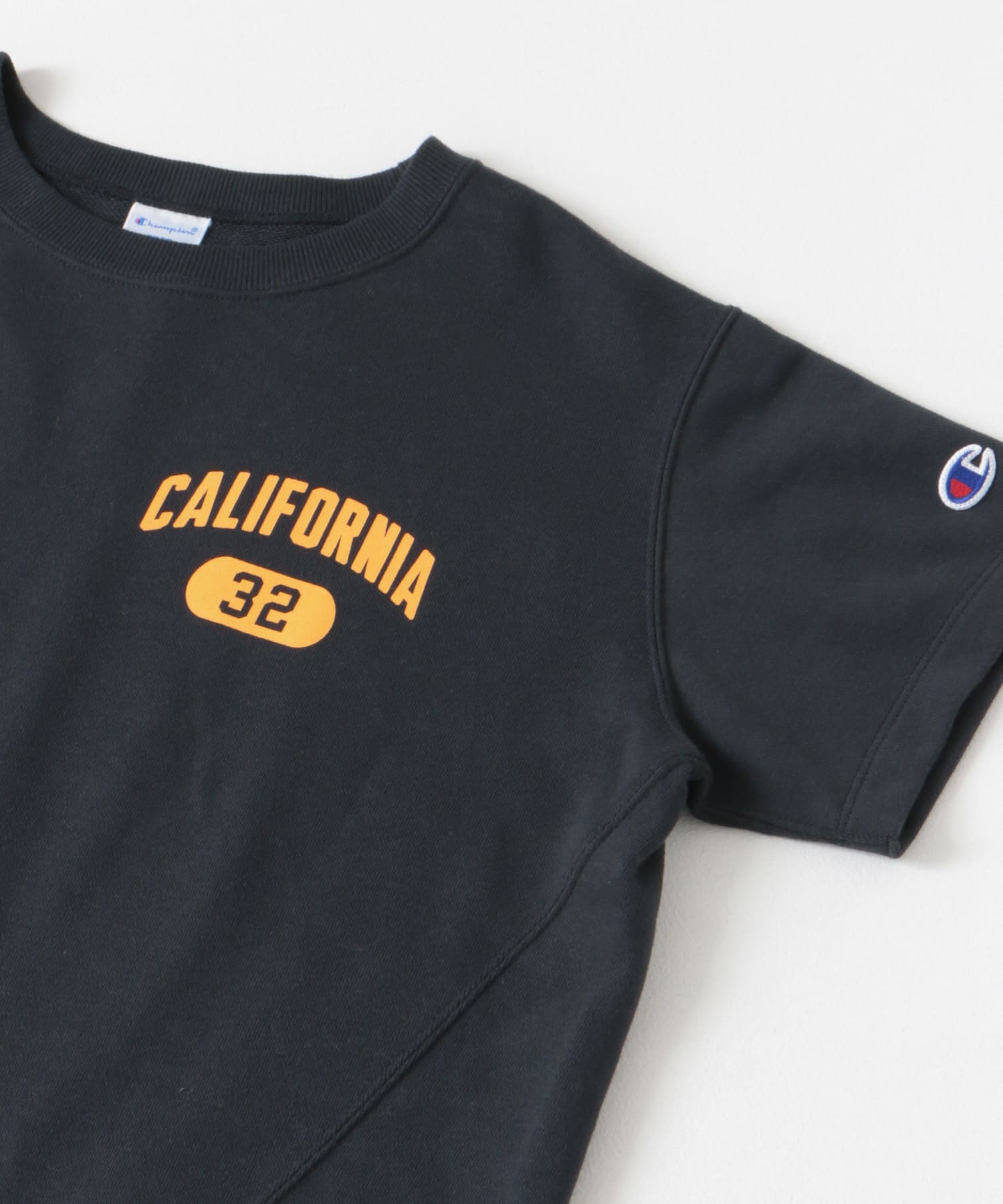『別注』Champion×Sonny Label　ラウンドヘムスウェットTシャツ ネイビー FREE
