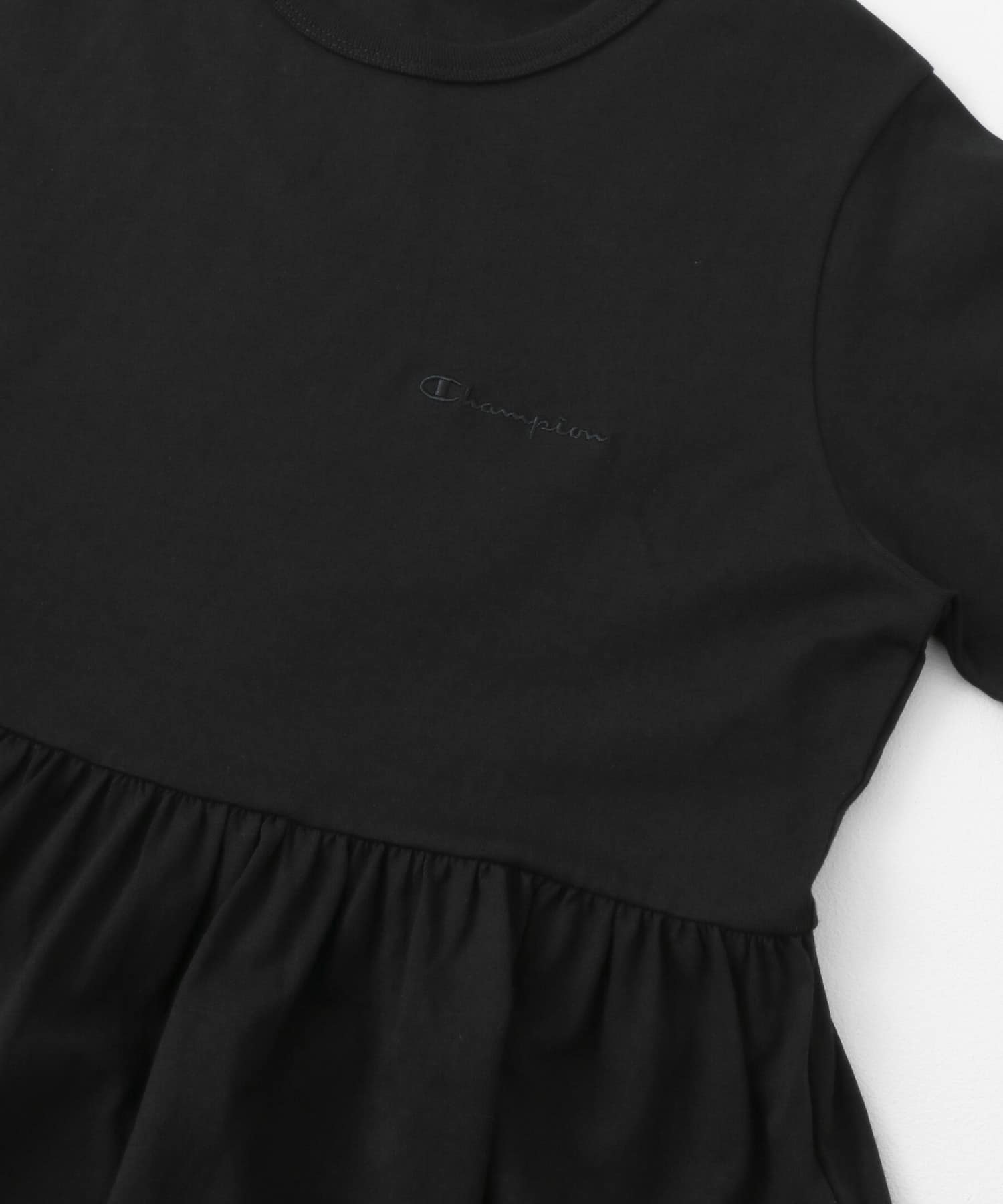 『別注』Champion×Sonny Label　ギャザーワンピース ブラック FREE