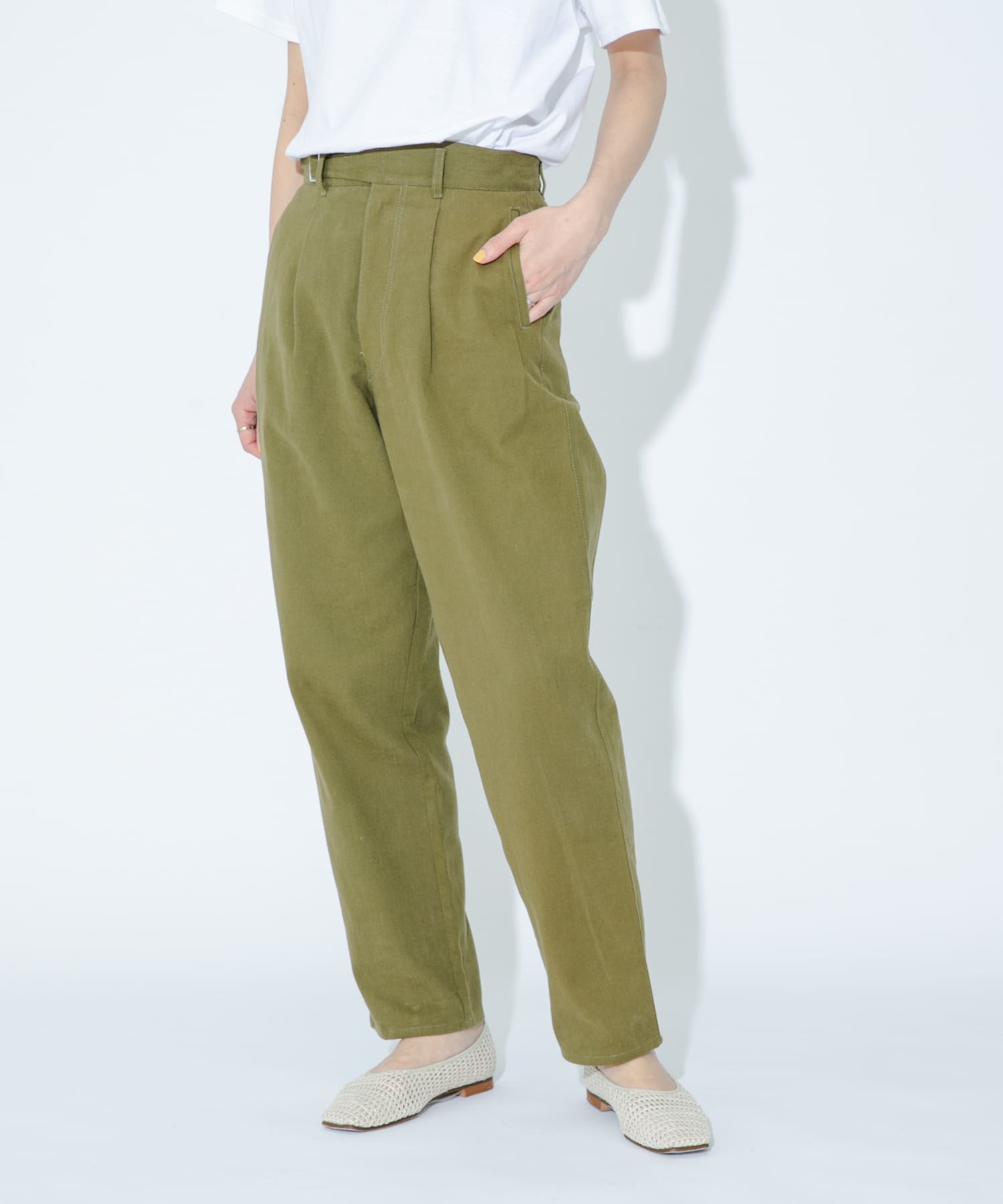 GLASSY SEA　vintage like gurkha pants