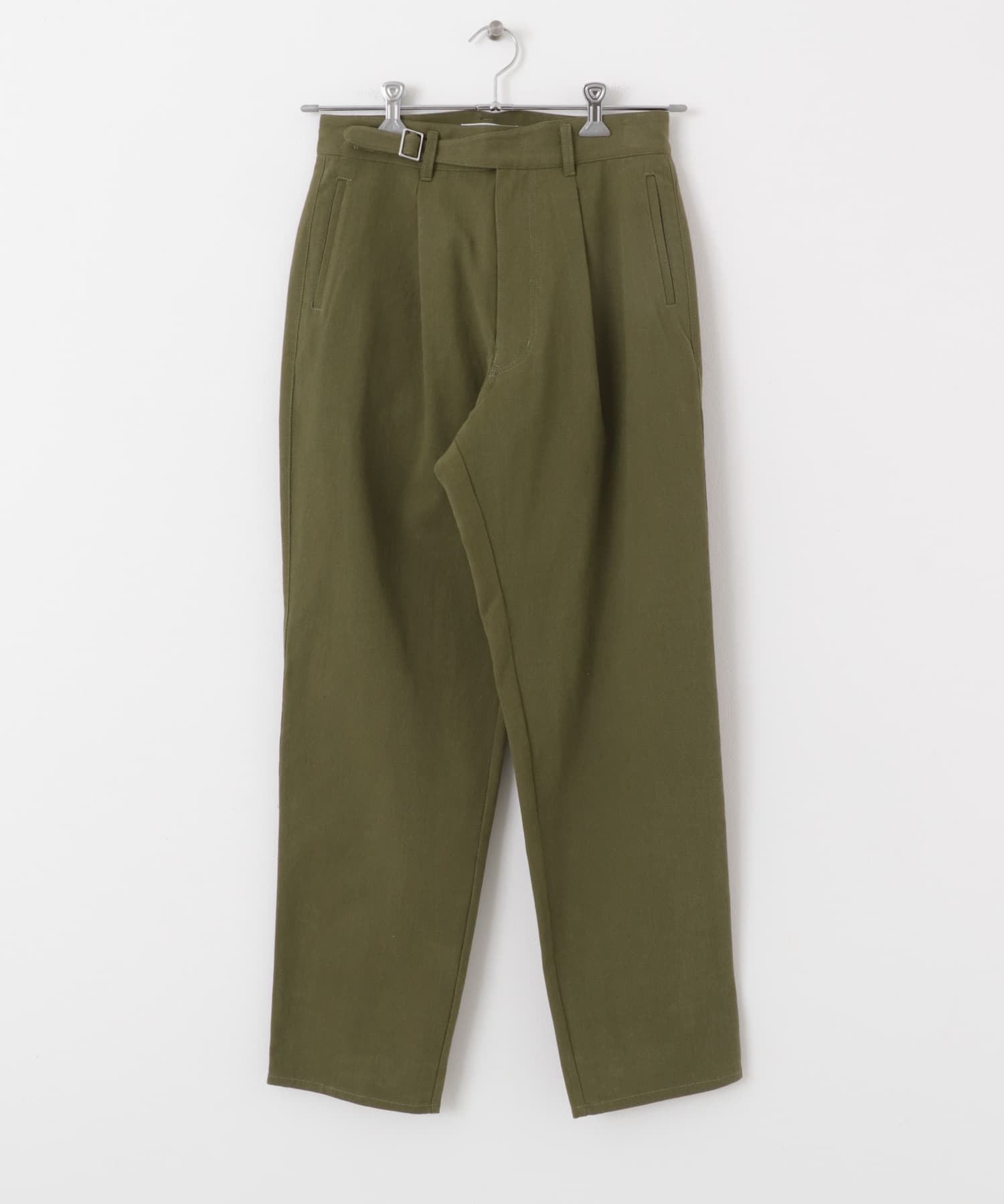 GLASSY SEA　vintage like gurkha pants KHAKI S