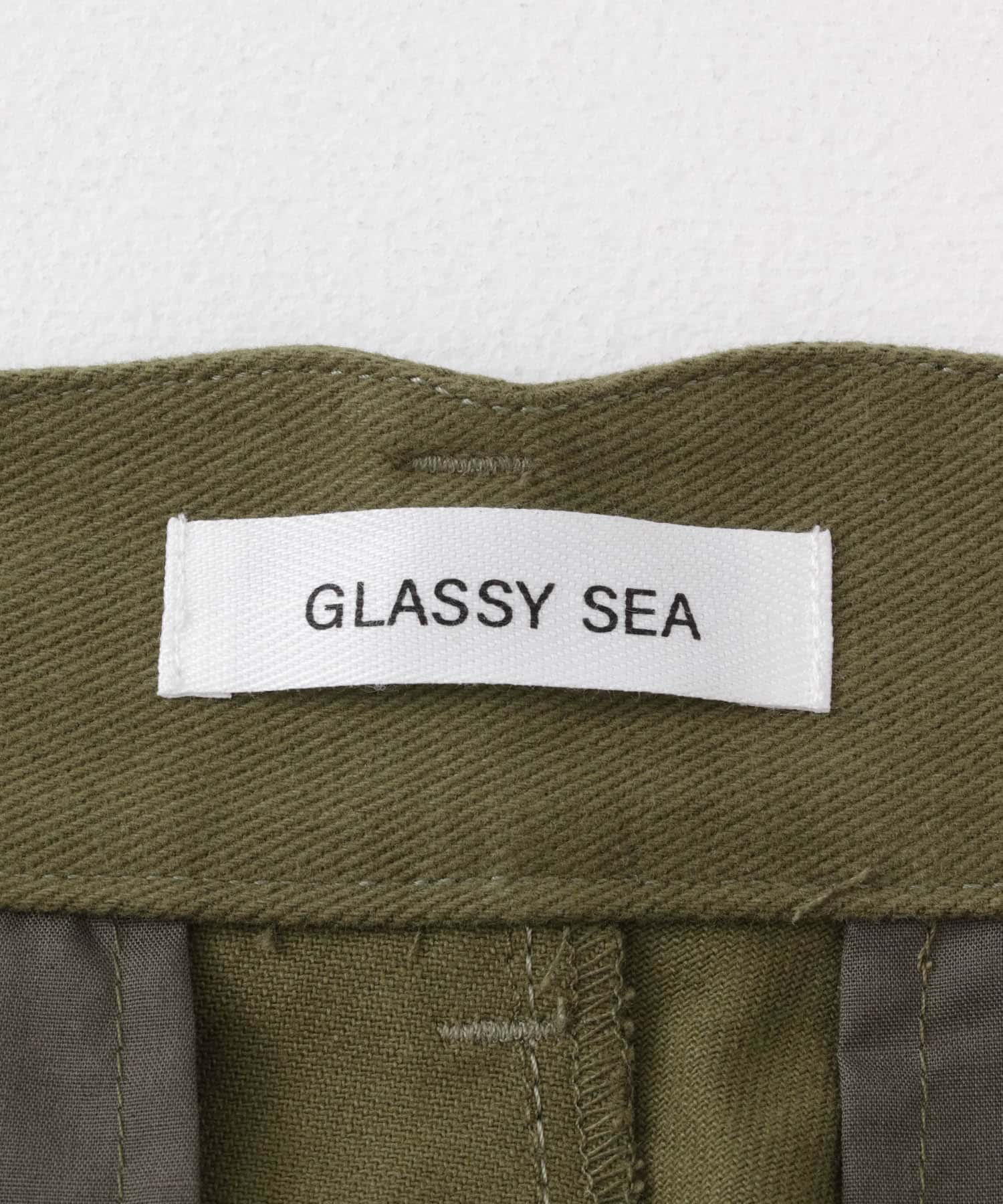 GLASSY SEA　vintage like gurkha pants KHAKI S