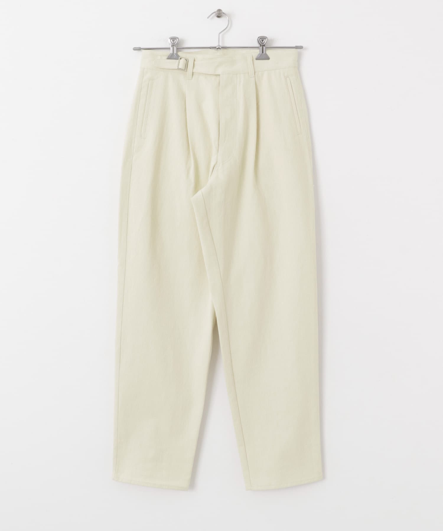 GLASSY SEA　vintage like gurkha pants IVORY S