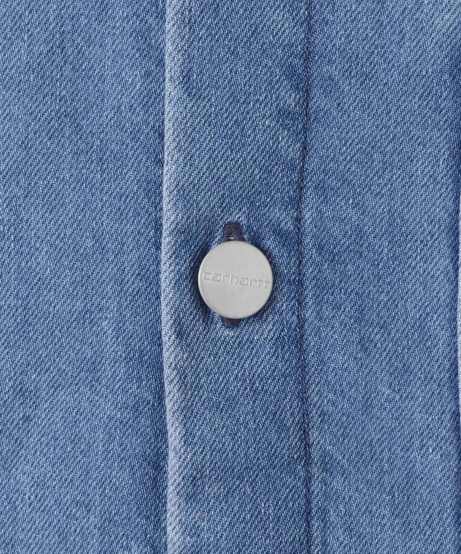carhartt　W SHORT-SLEEVE LOVILIA SHIRTS s washed XS