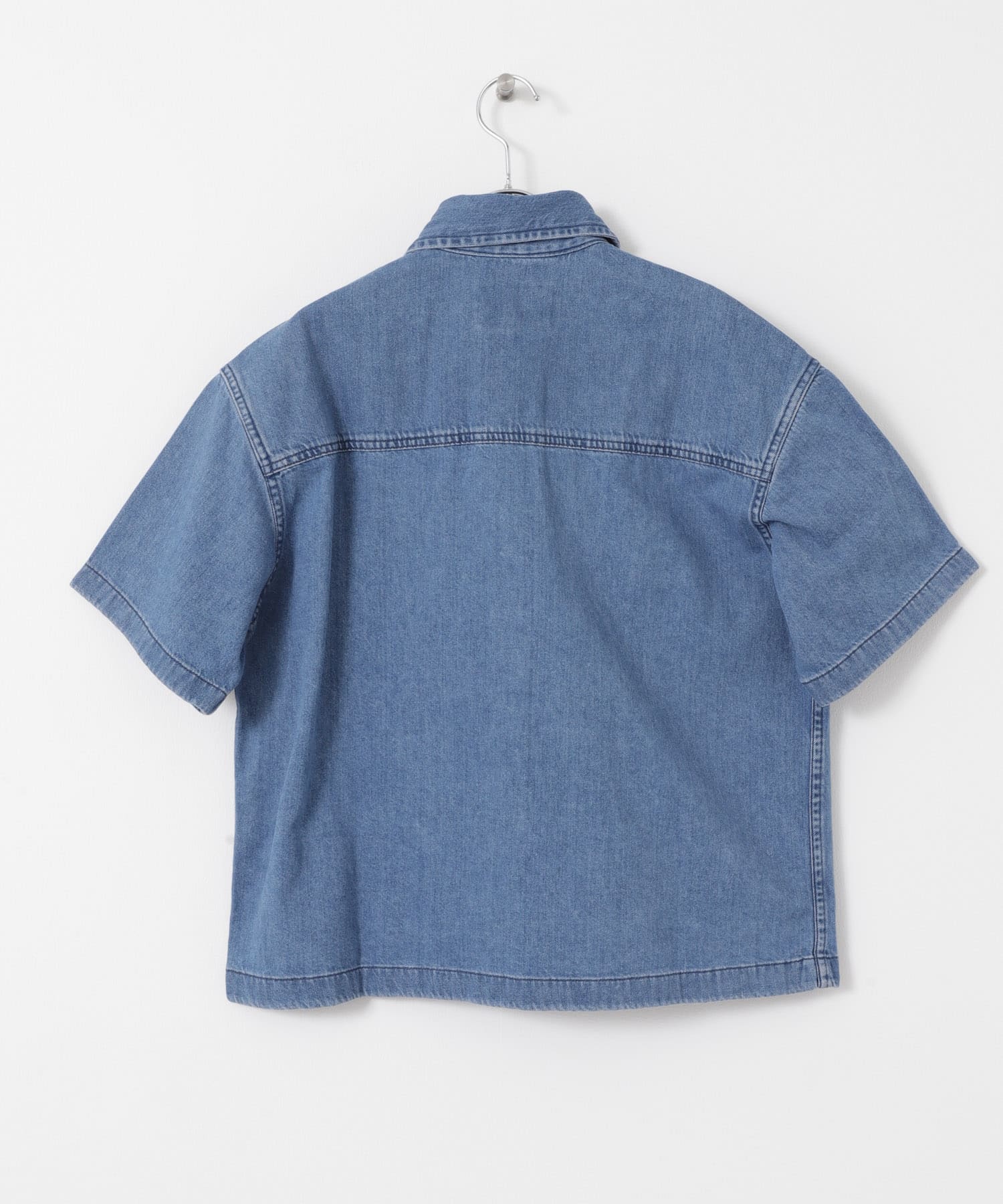 carhartt　W SHORT-SLEEVE LOVILIA SHIRTS s washed XS