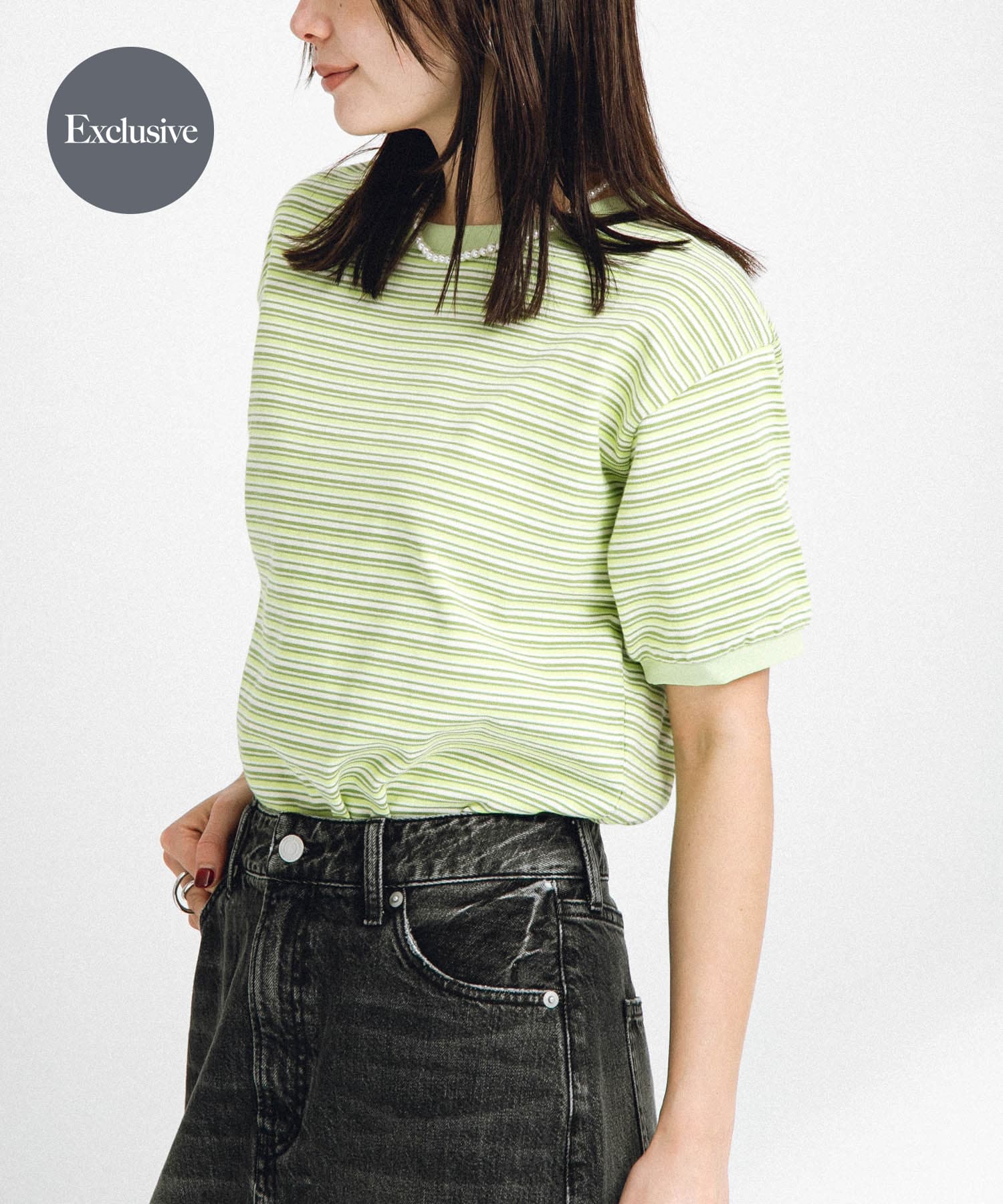 『別注』STAR&STRIPE×Sonny Label　マルチボーダーTシャツ