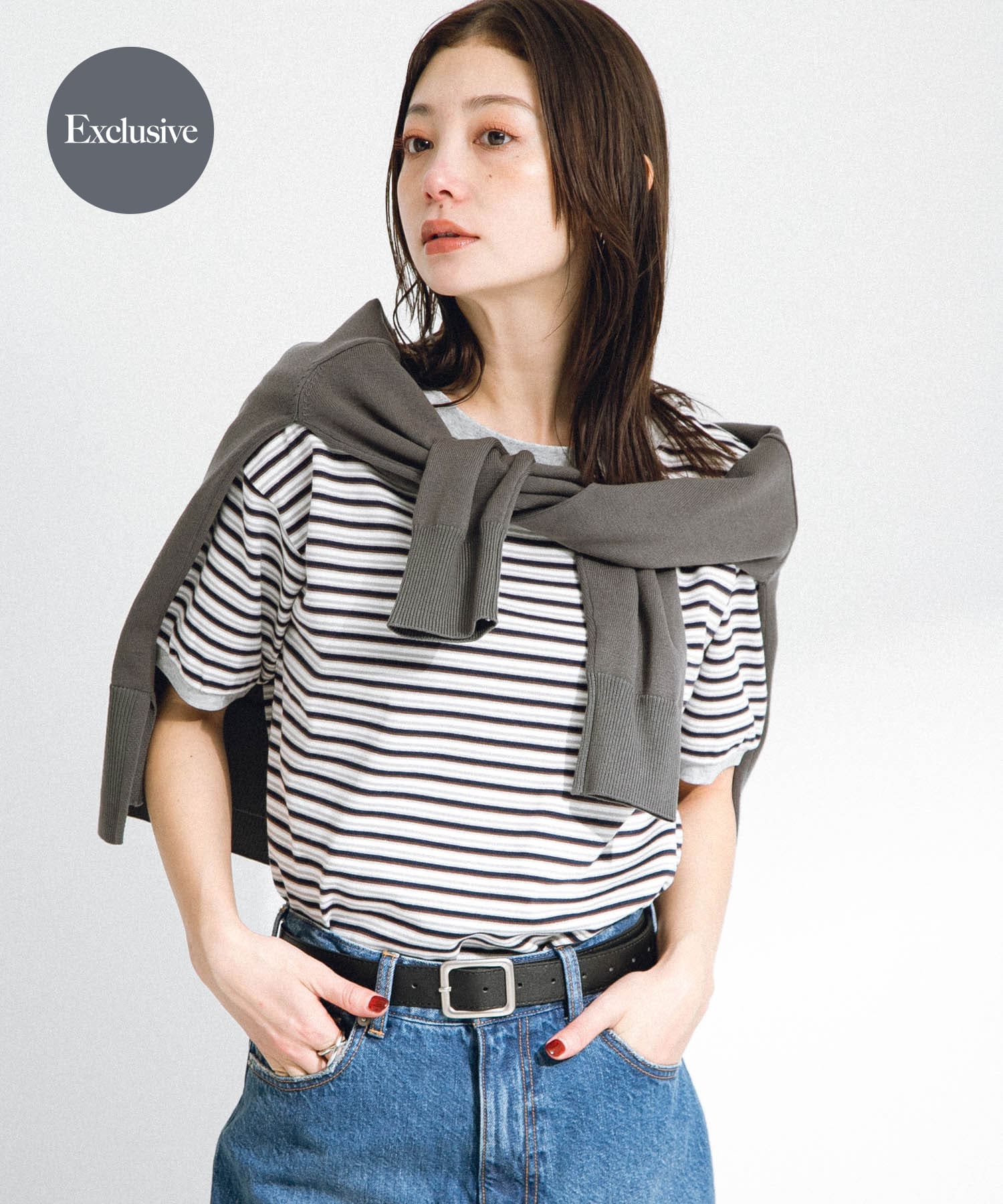 『別注』STAR&STRIPE×Sonny Label　マルチボーダーTシャツ