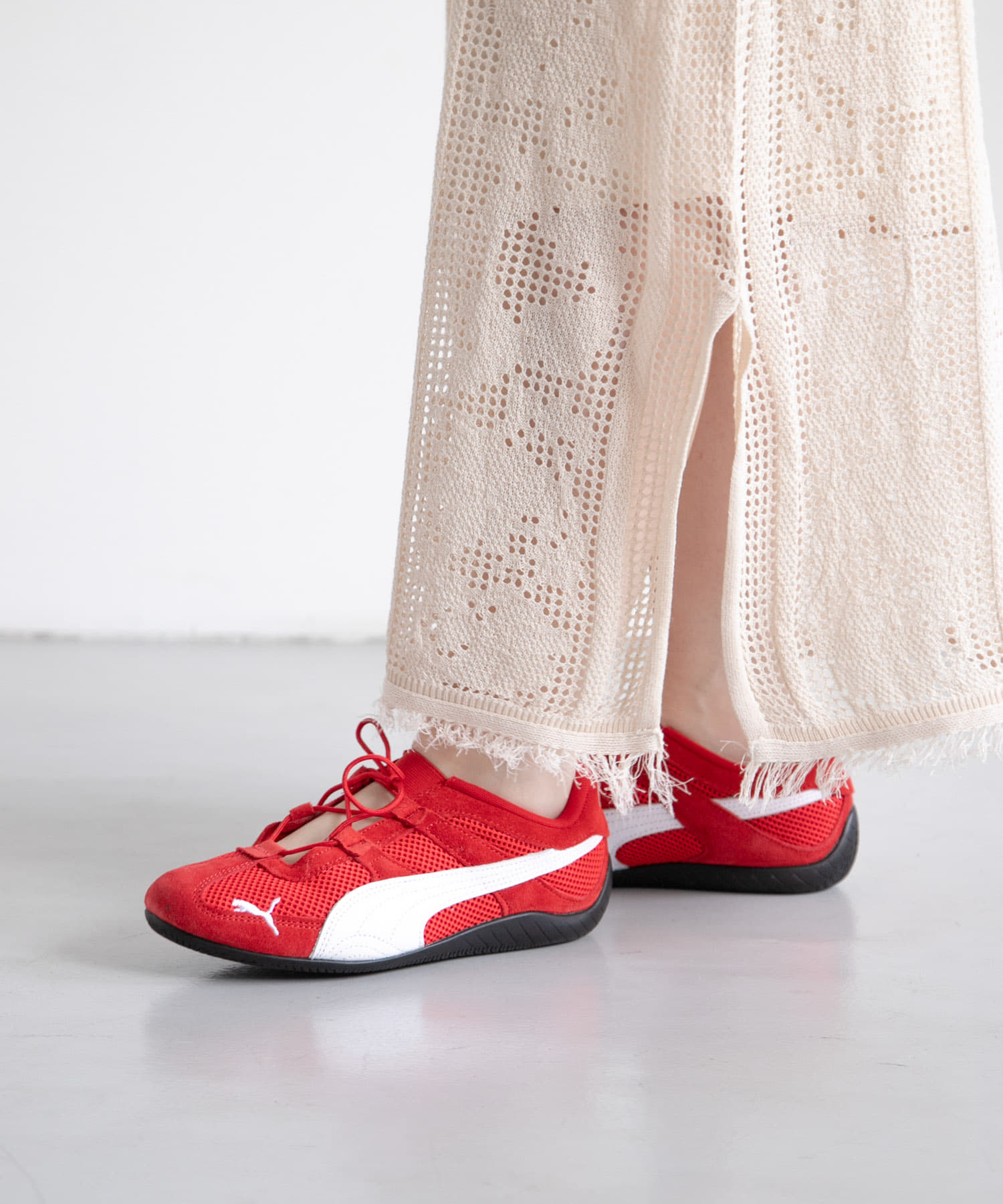 PUMA　SPEEDCAT SUMMER WNS RED 23