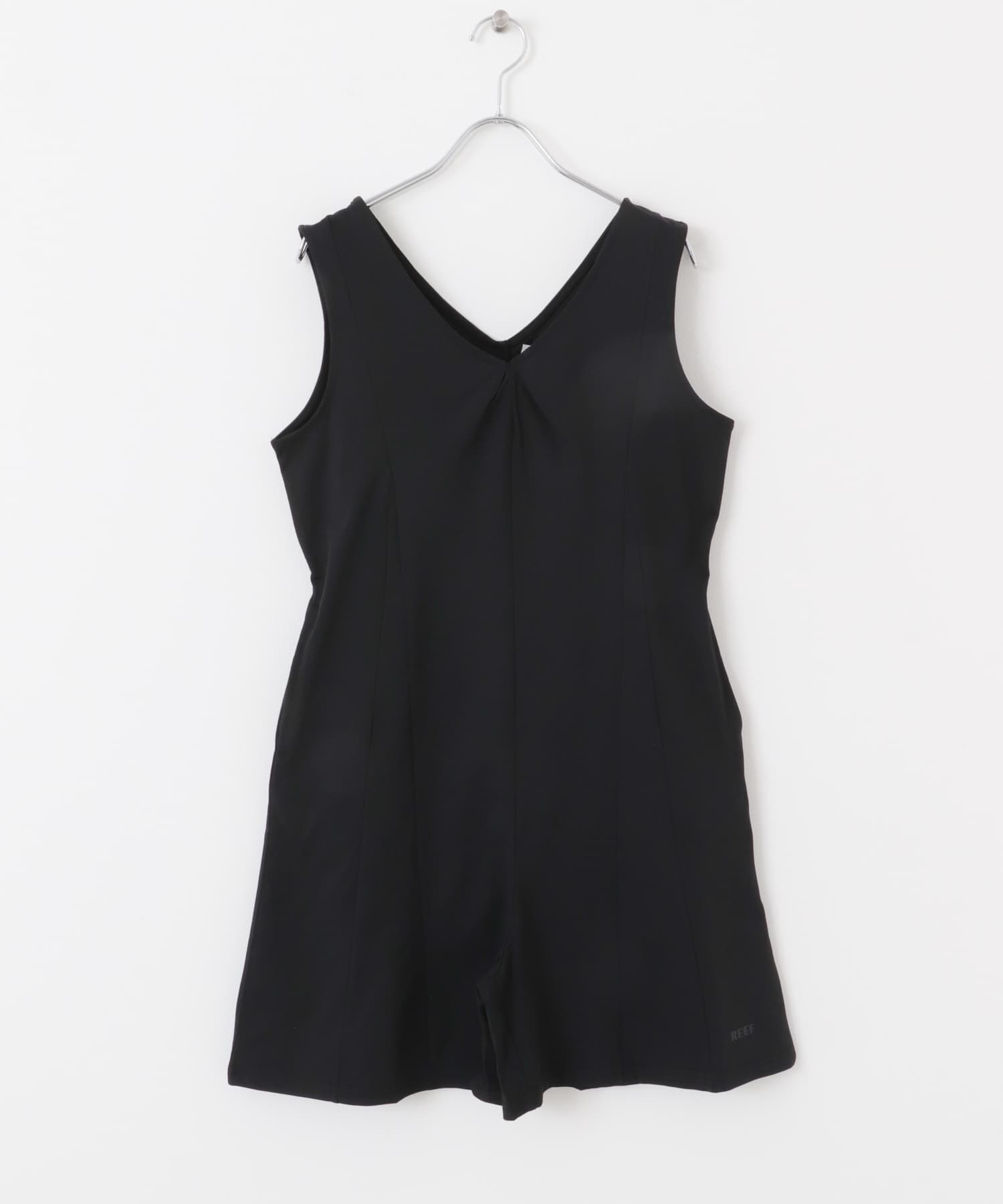 REEF　SHORT SALOPETTE BLACK M