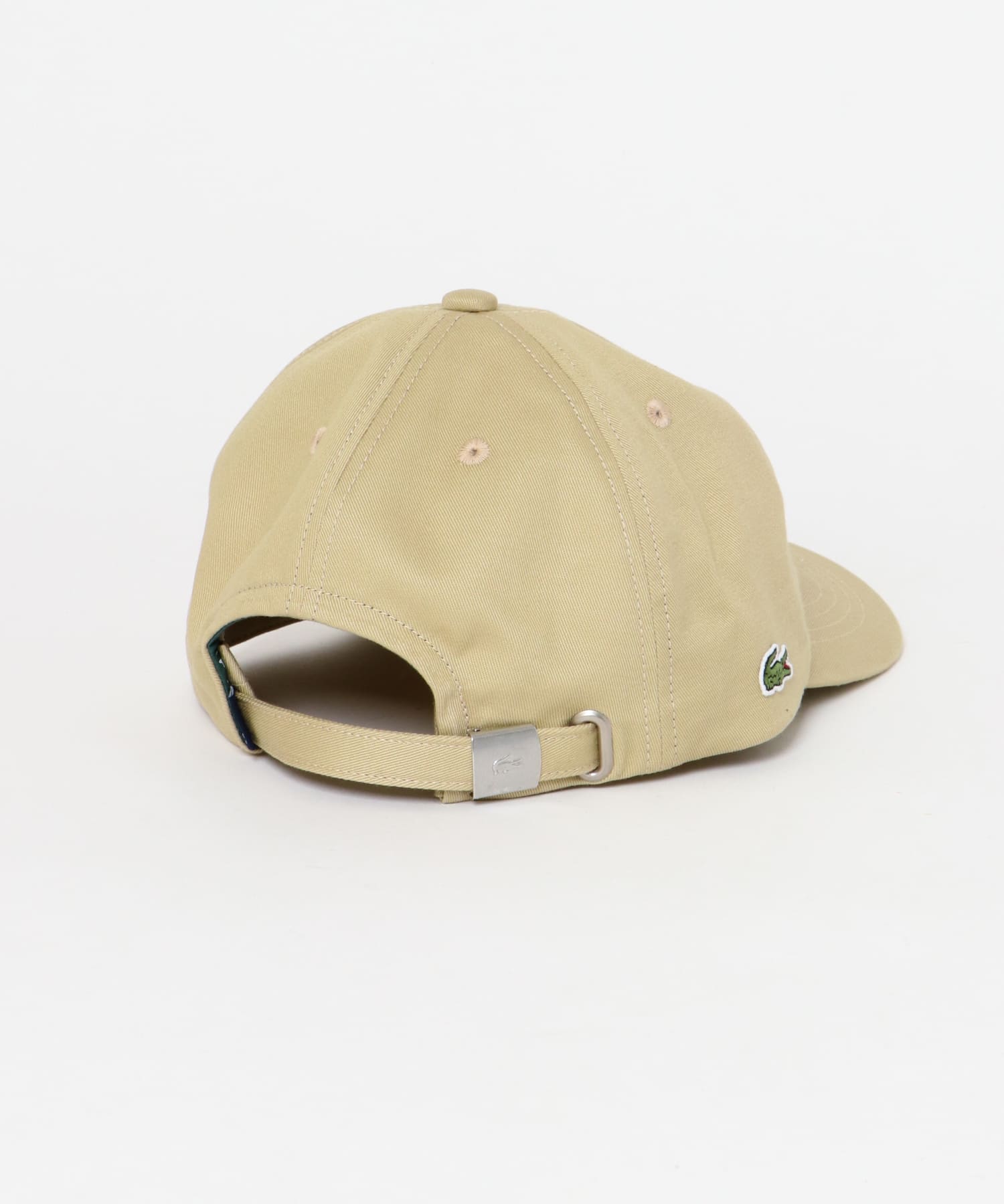 LACOSTE　Lキャップ BEIGE one