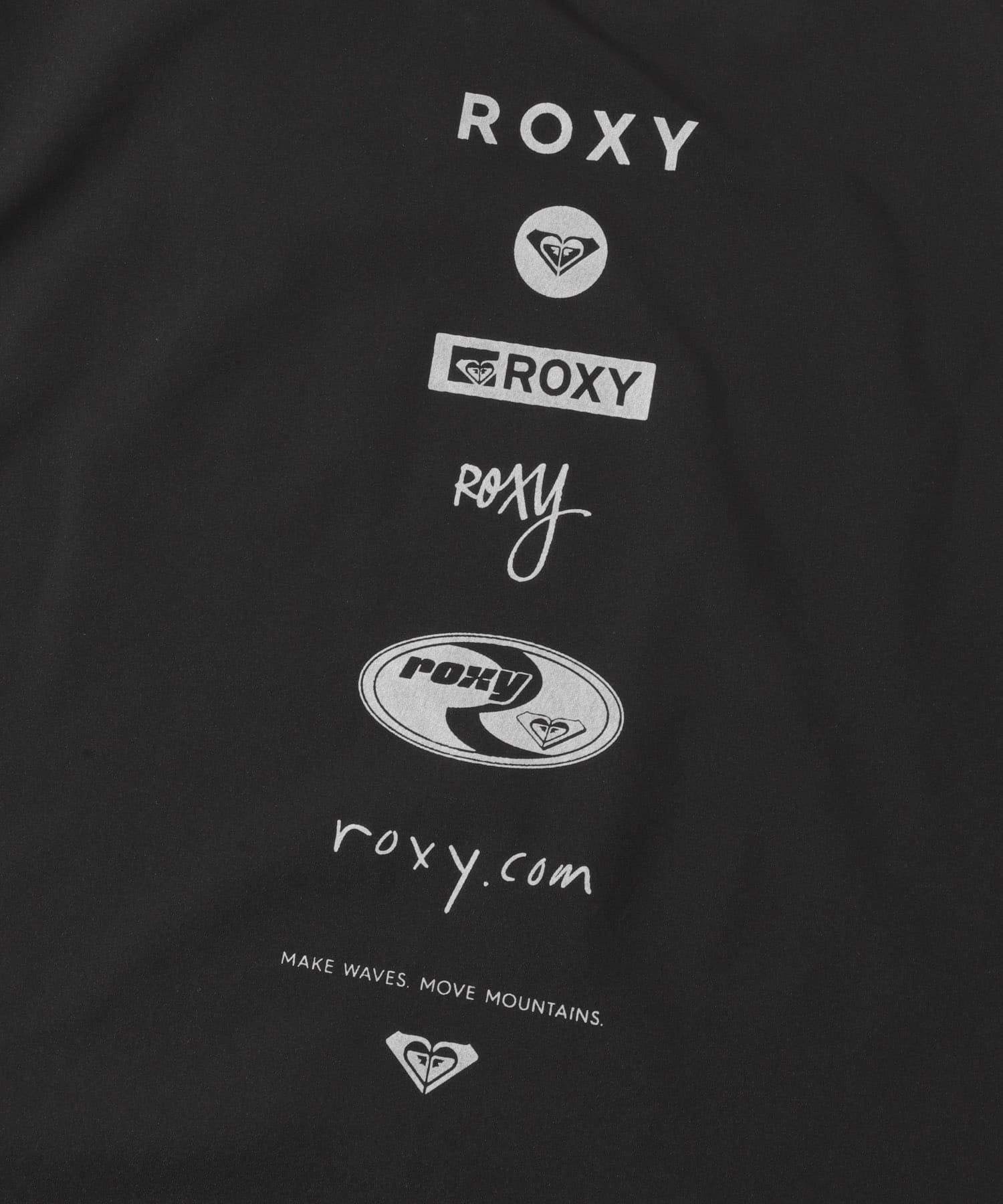 ROXY　HISTORICAL LOGO LINE BLK M