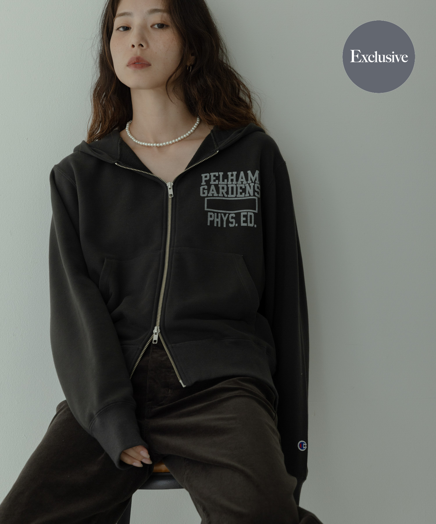 『別注』Champion×Sonny Label　スウェットジップフーディー