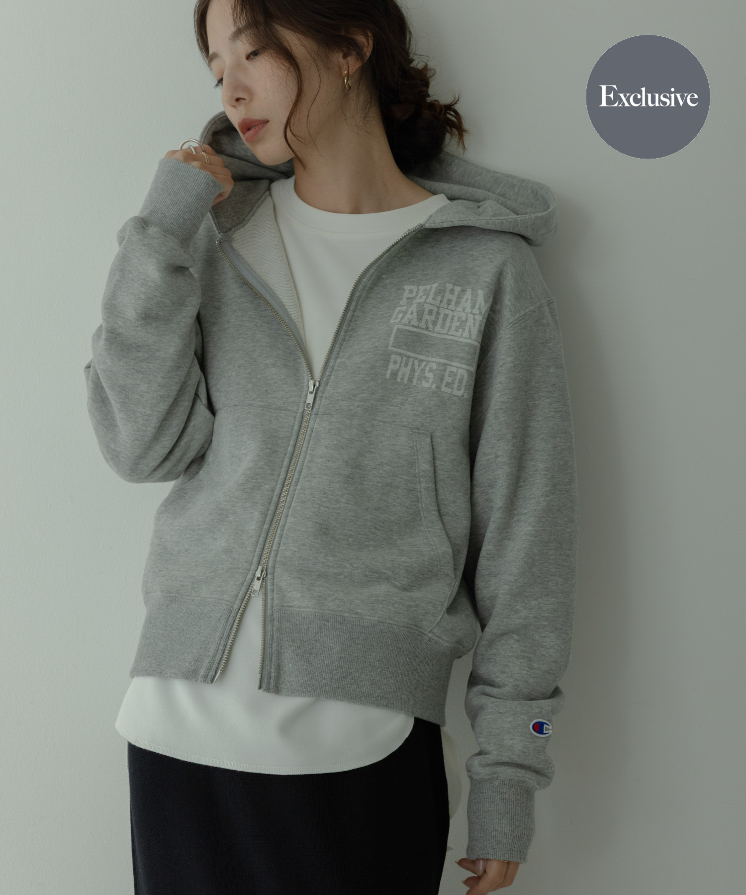 『別注』Champion×Sonny Label　スウェットジップフーディー