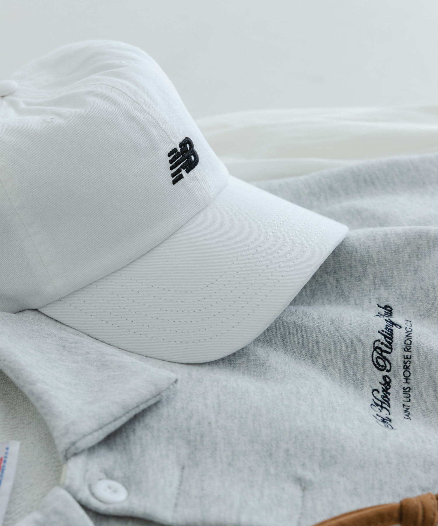 NEW BALANCE 6パネルクラシックキャップ