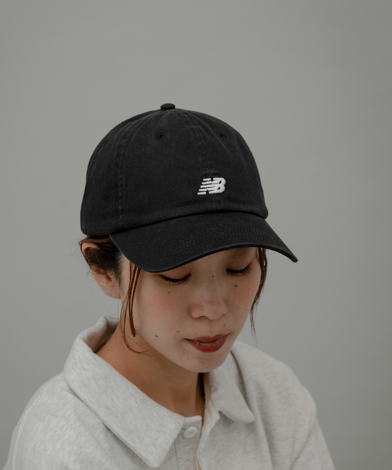 NEW BALANCE　6パネルクラシックキャップ ブラック one