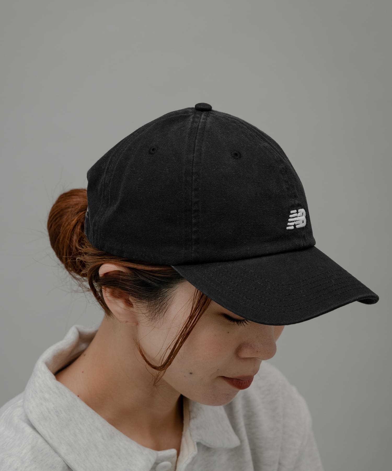 NEW BALANCE　6パネルクラシックキャップ ブラック one