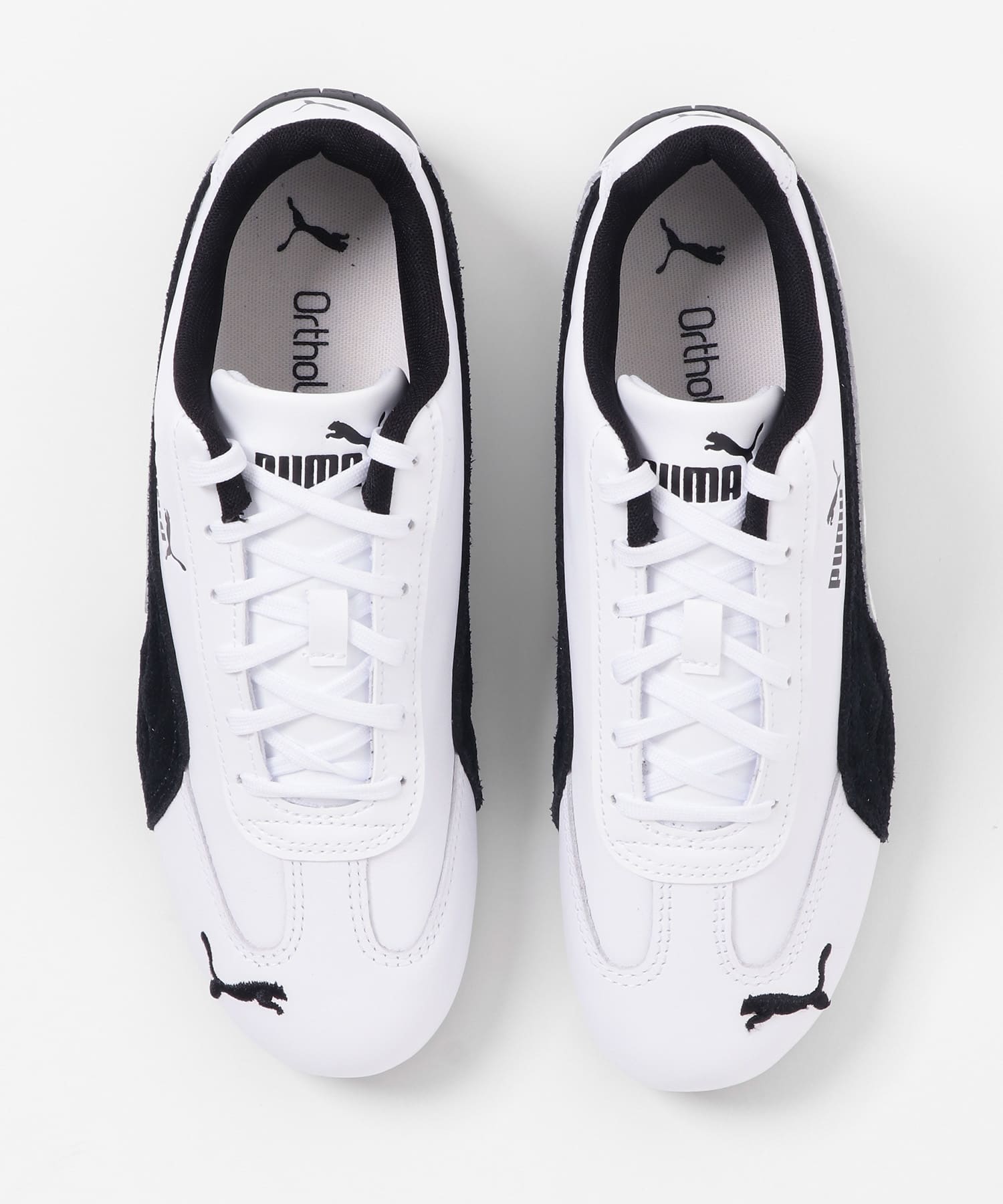 PUMA　SPEEDCAT LTHR PUMA WHITE 23