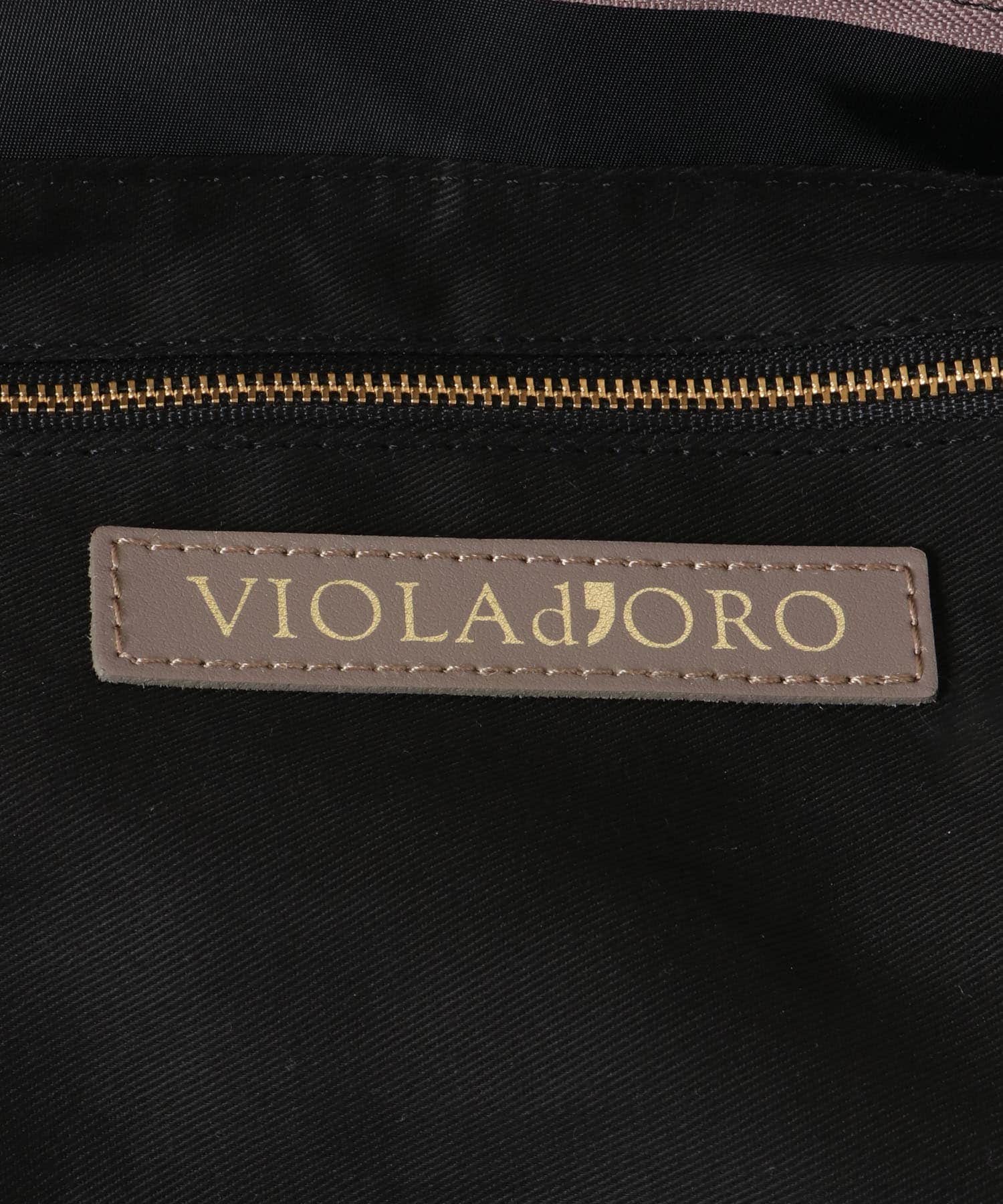 VIOLAd’ORO　BIANCA V-2174 bk×taupe one