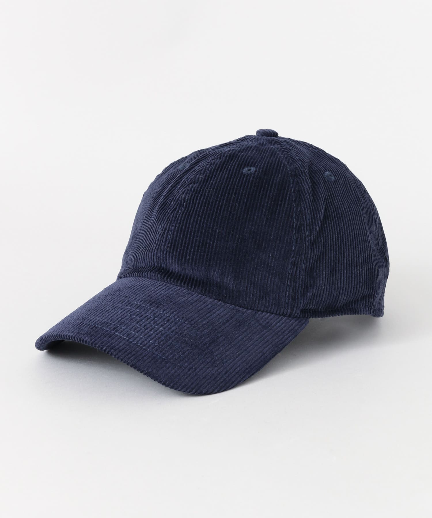 NEWHATTAN　CAP CORDUROY ネイビー one