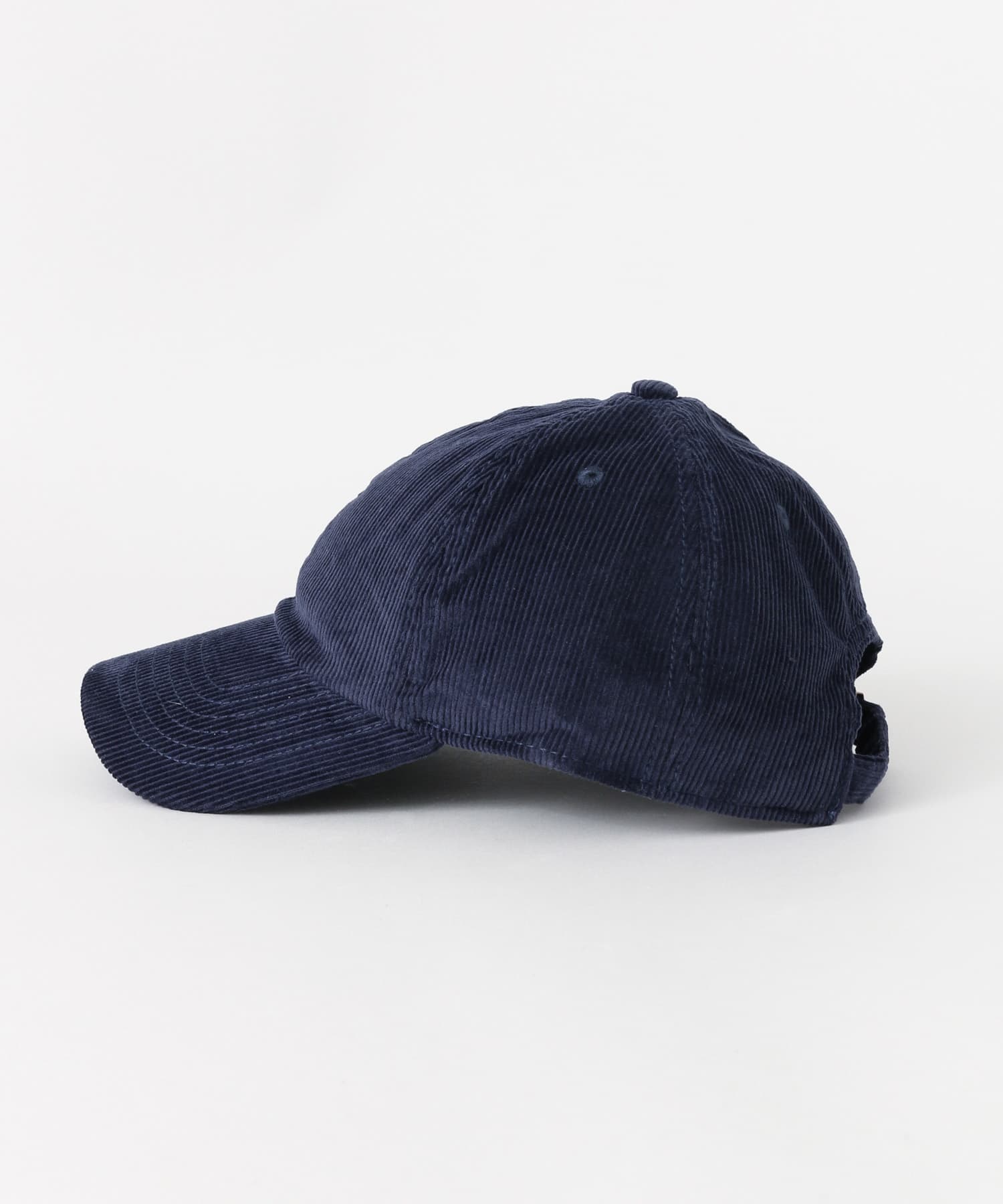 NEWHATTAN　CAP CORDUROY ネイビー one