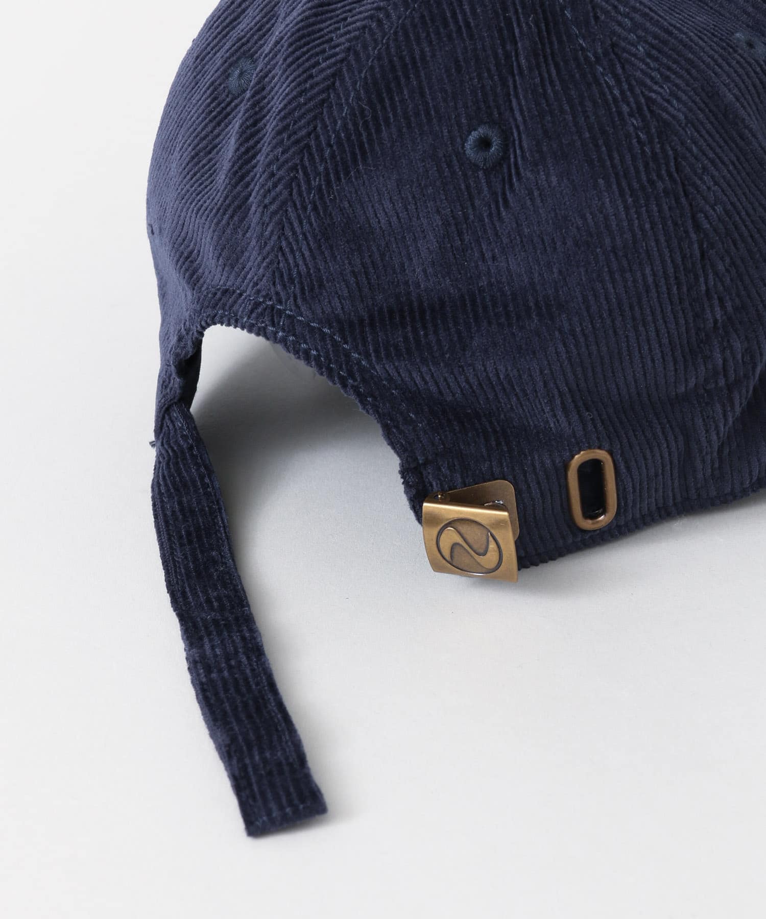 NEWHATTAN　CAP CORDUROY ネイビー one