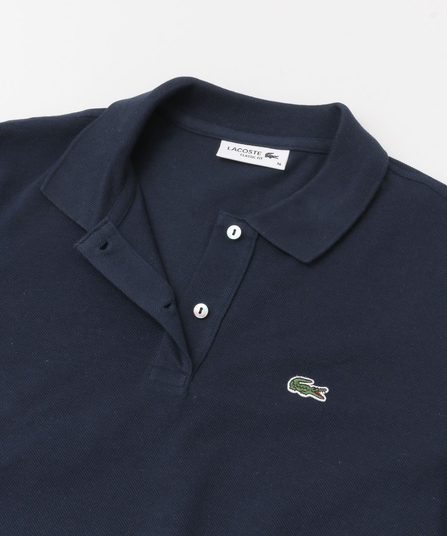 LACOSTE　ポロシャツ 166ネイビー 36