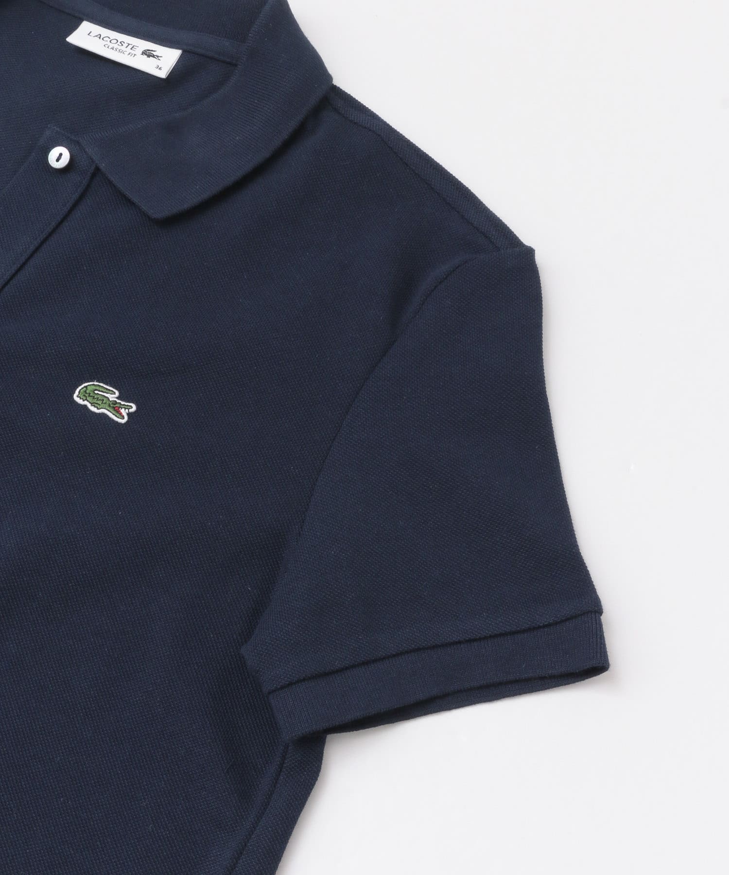 LACOSTE　ポロシャツ 166ネイビー 36