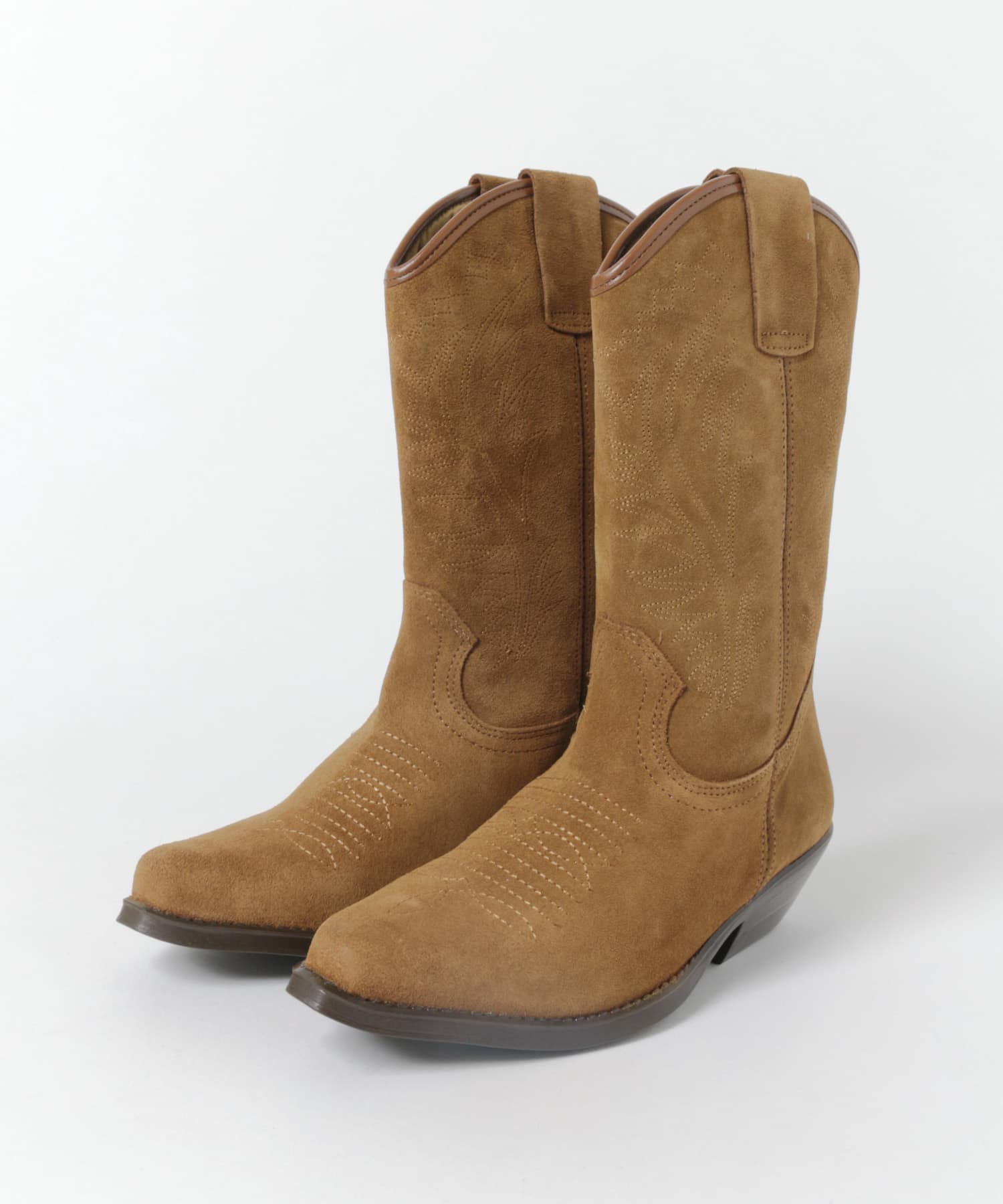 TISIMO　ウェスタンブーツ∴ CAMEL 37