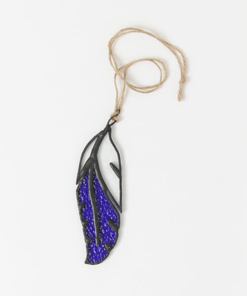 MADE BY SEVEN　SUNCATCHER STAINED GLASS NAVY one