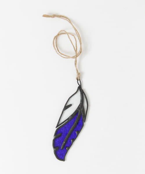 MADE BY SEVEN　SUNCATCHER STAINED GLASS TURQUOISE one