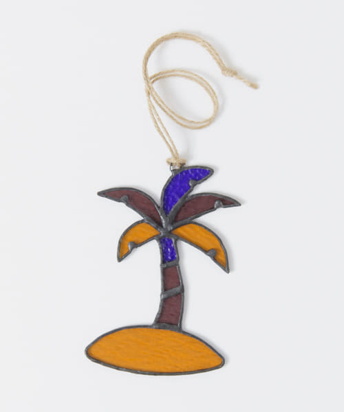 MADE BY SEVEN　SUNCATCHER STAINED GLASS NAVY one