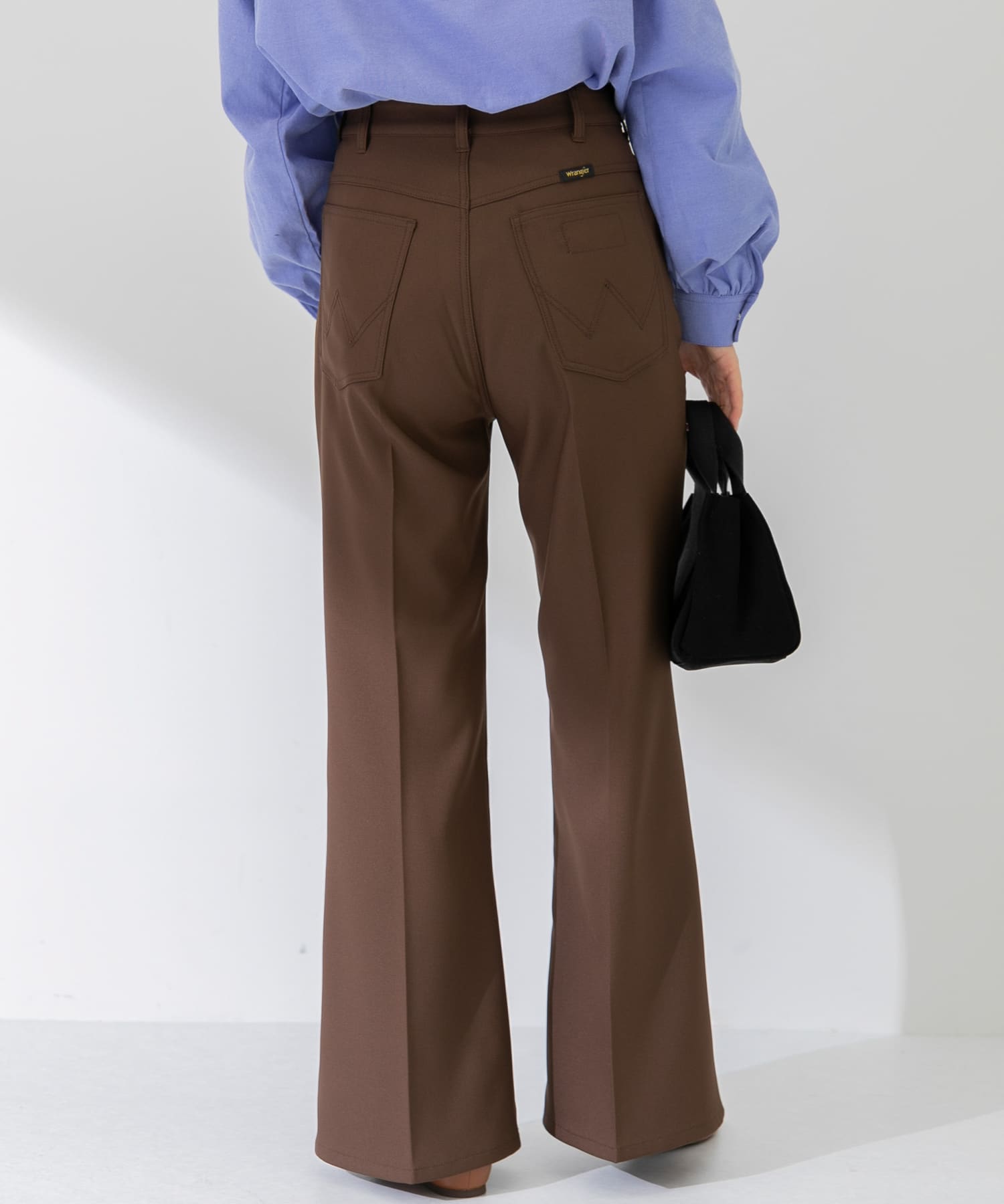 『別注』Wrangler×Sonny Label　ランチャーフレアパンツ ブラウン XS