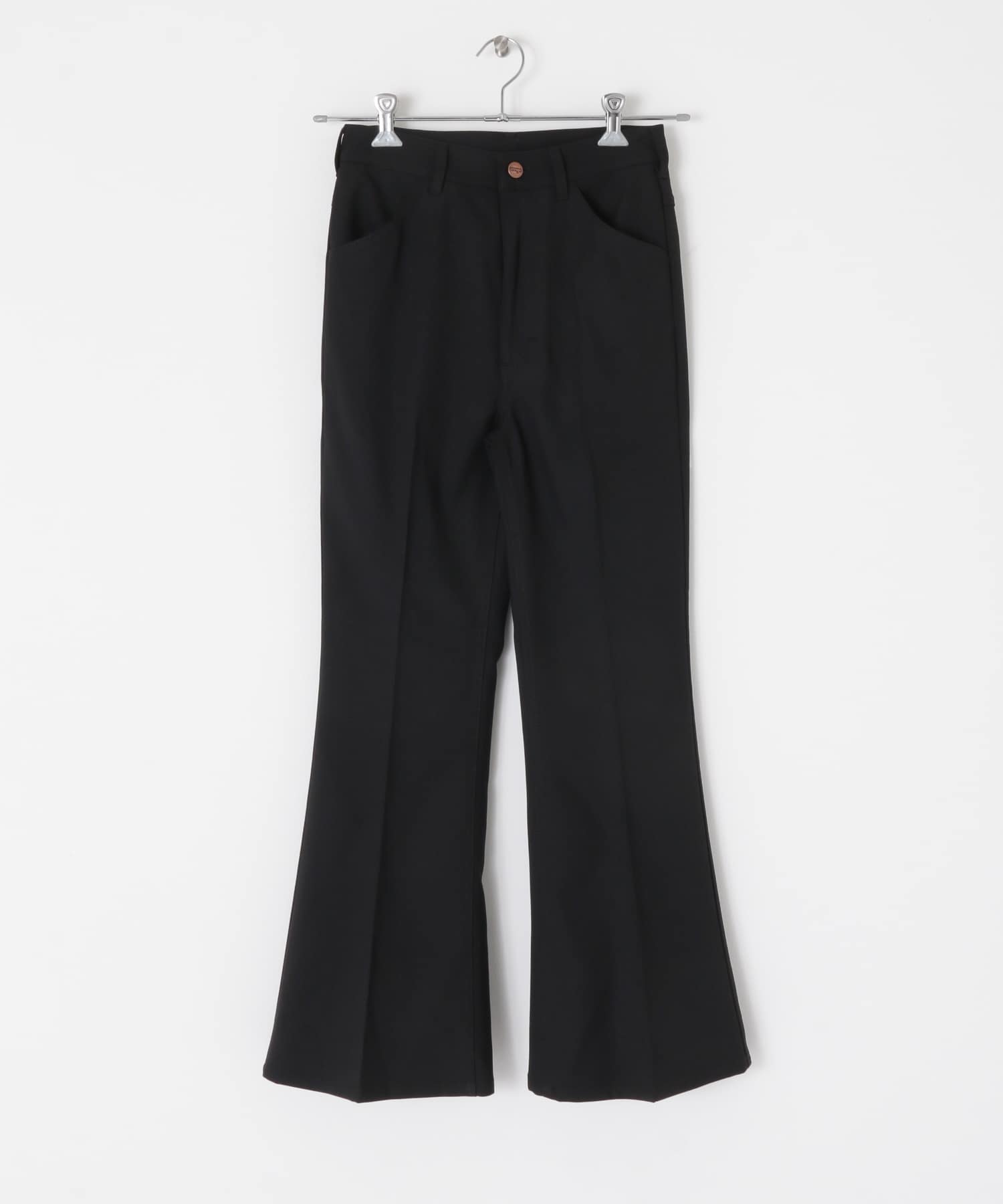 『別注』Wrangler×Sonny Label　ランチャーフレアパンツ ブラック XS