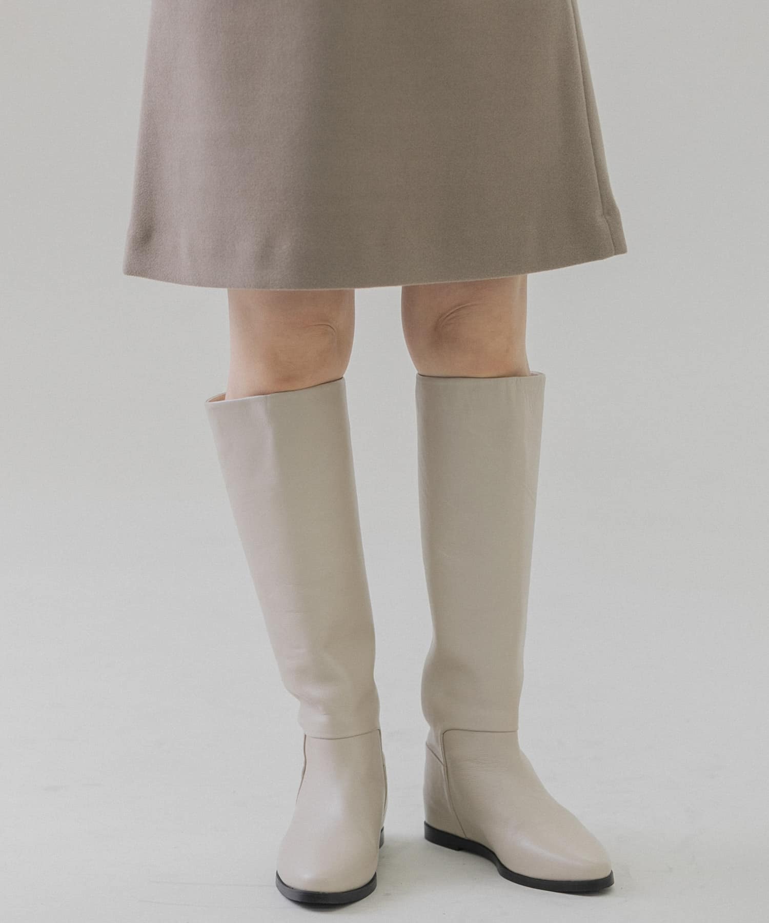 REMME　ロングブーツ BEIGE 37