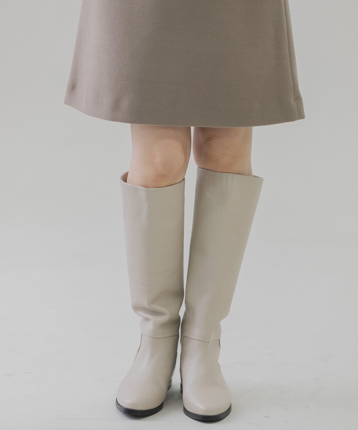 REMME　ロングブーツ BEIGE 37