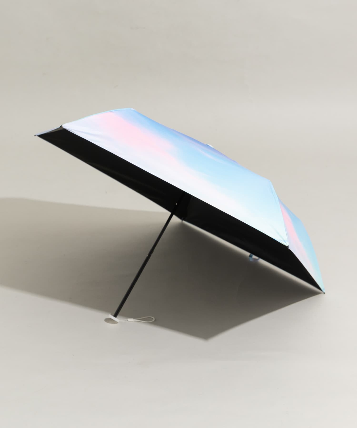 【晴雨兼用】Wpc.　遮光軽量サンセットMINI BLU FREE