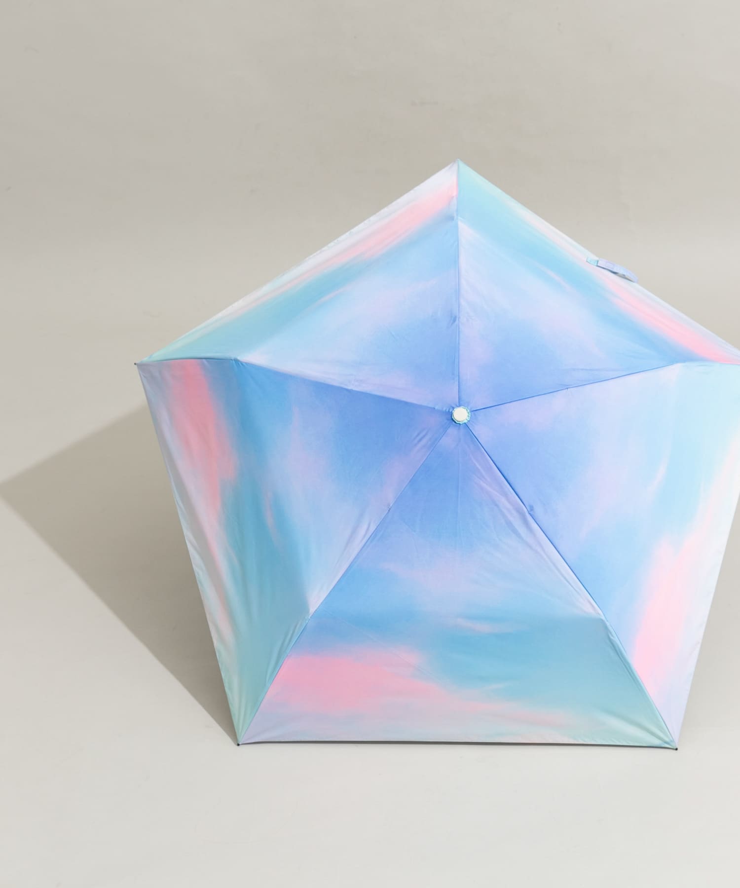 【晴雨兼用】Wpc.　遮光軽量サンセットMINI BLU FREE