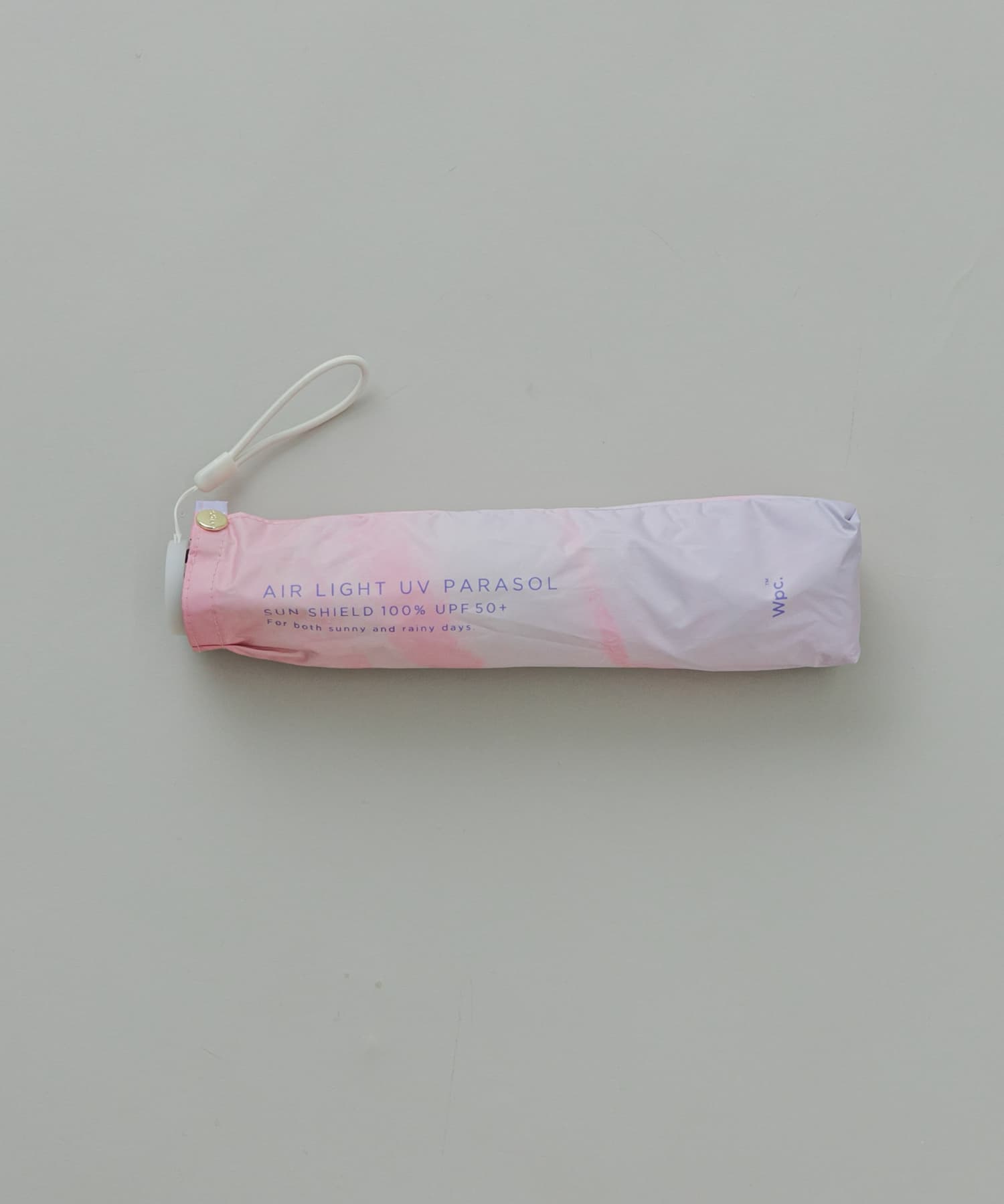 【晴雨兼用】Wpc.　遮光軽量サンセットMINI PNK FREE