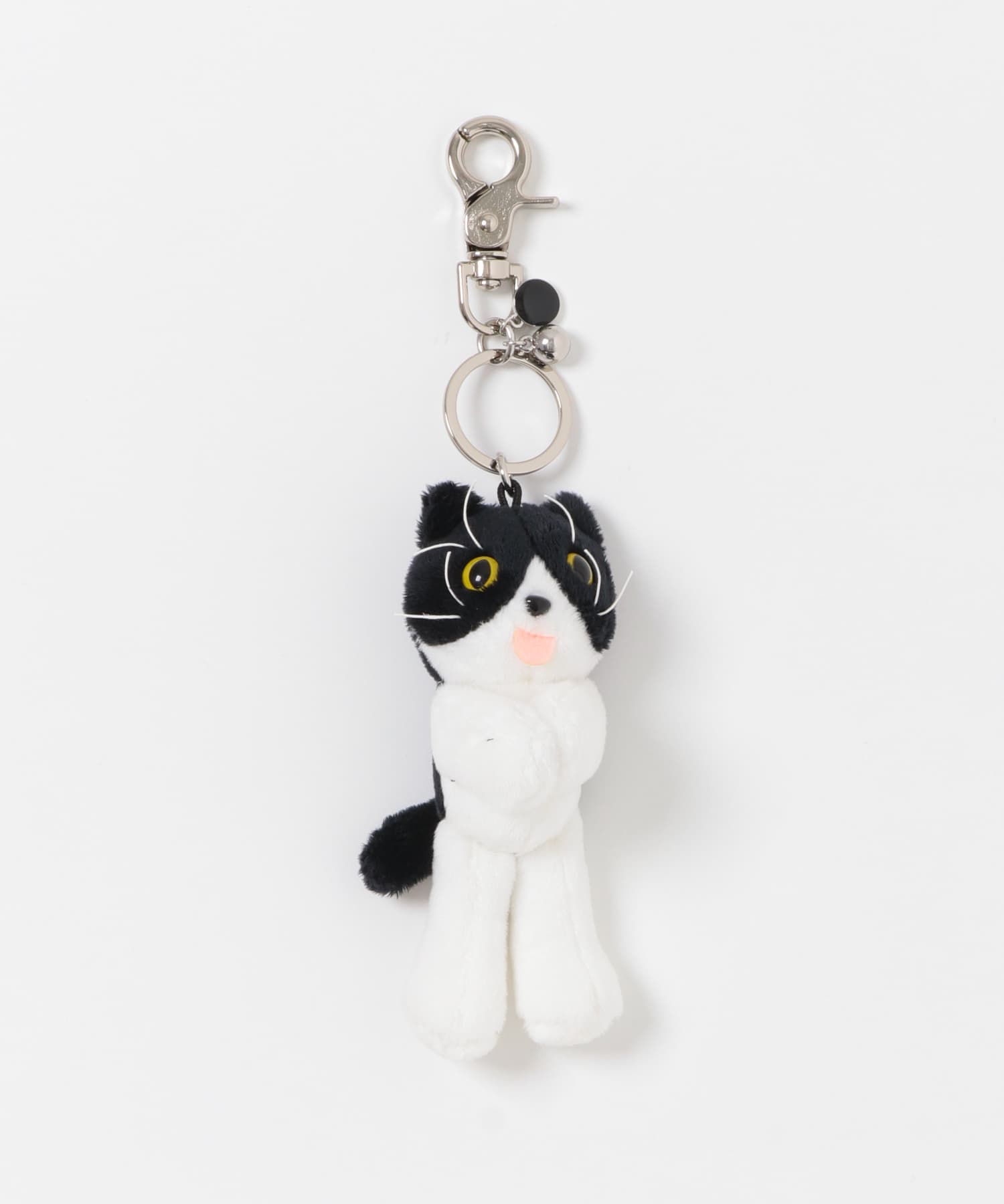 『再入荷予定』『WEB/一部店舗限定』COMFORT　Aegie Key Ring BLK/WHT -