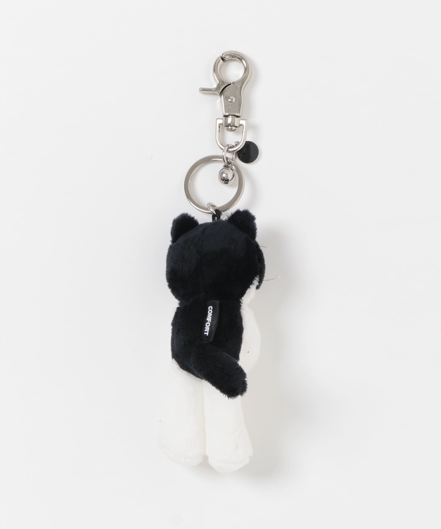『WEB/一部店舗限定』COMFORT　Aegie Key Ring BLK/WHT -