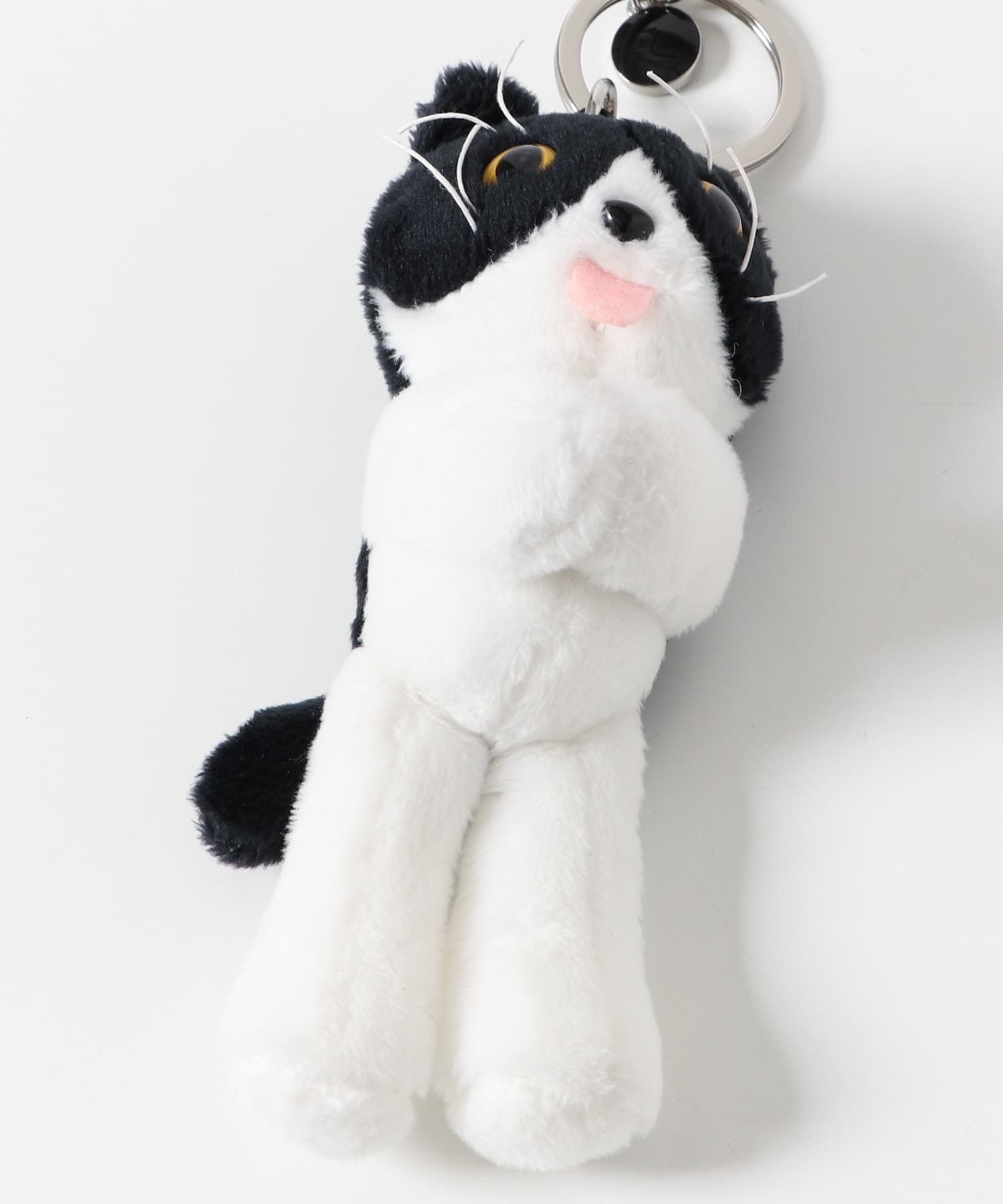 『WEB/一部店舗限定』COMFORT　Aegie Key Ring BLK/WHT -