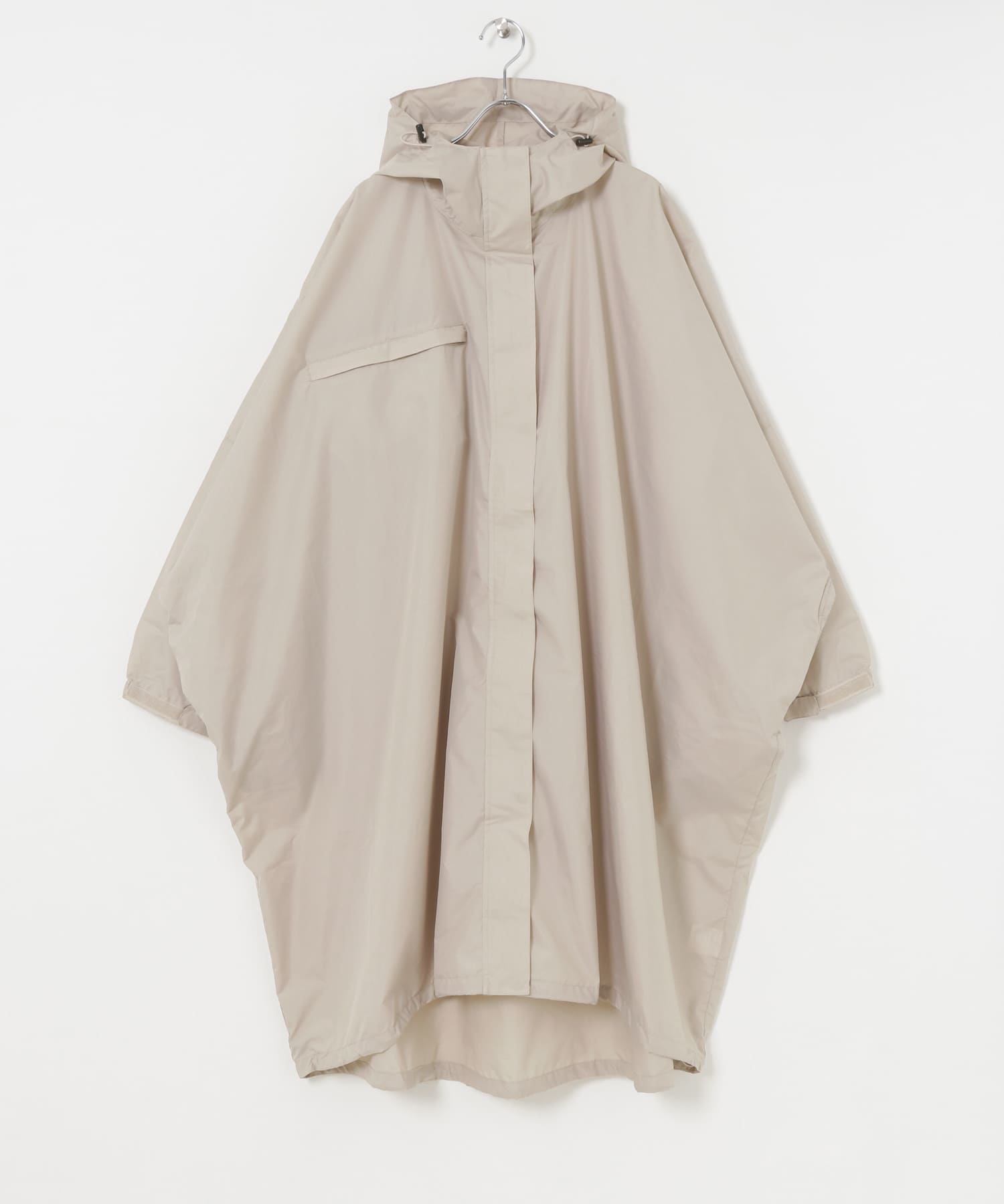 『WEB限定』because　Mods Poncho GRY one
