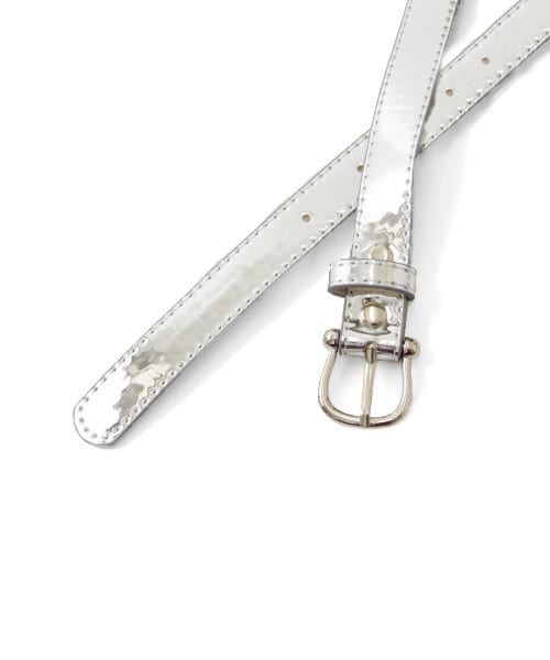 メタリックベルト ゴールド One