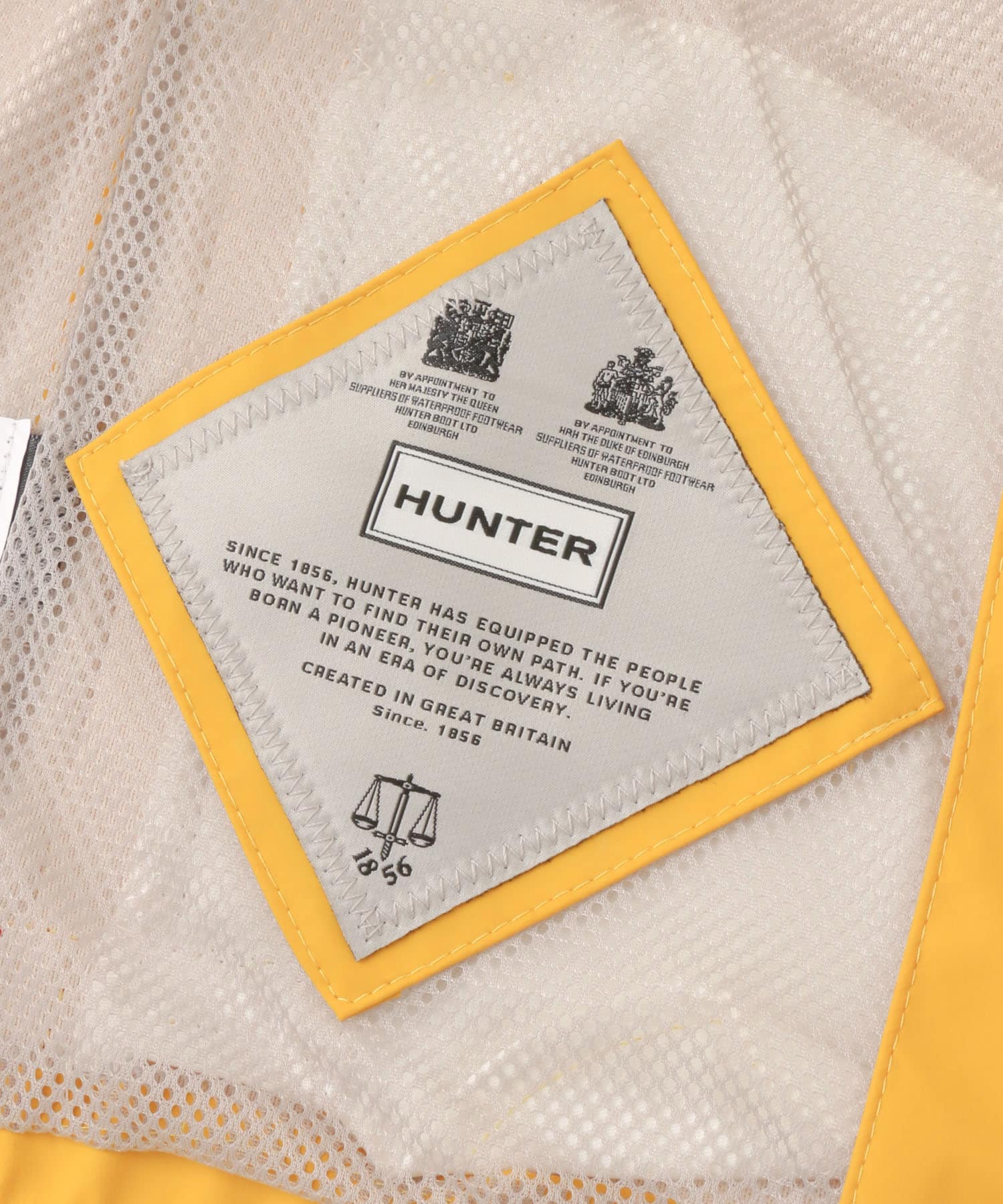 HUNTER　KIDS RUBBERISED JACKET(KIDS) イエロー 5