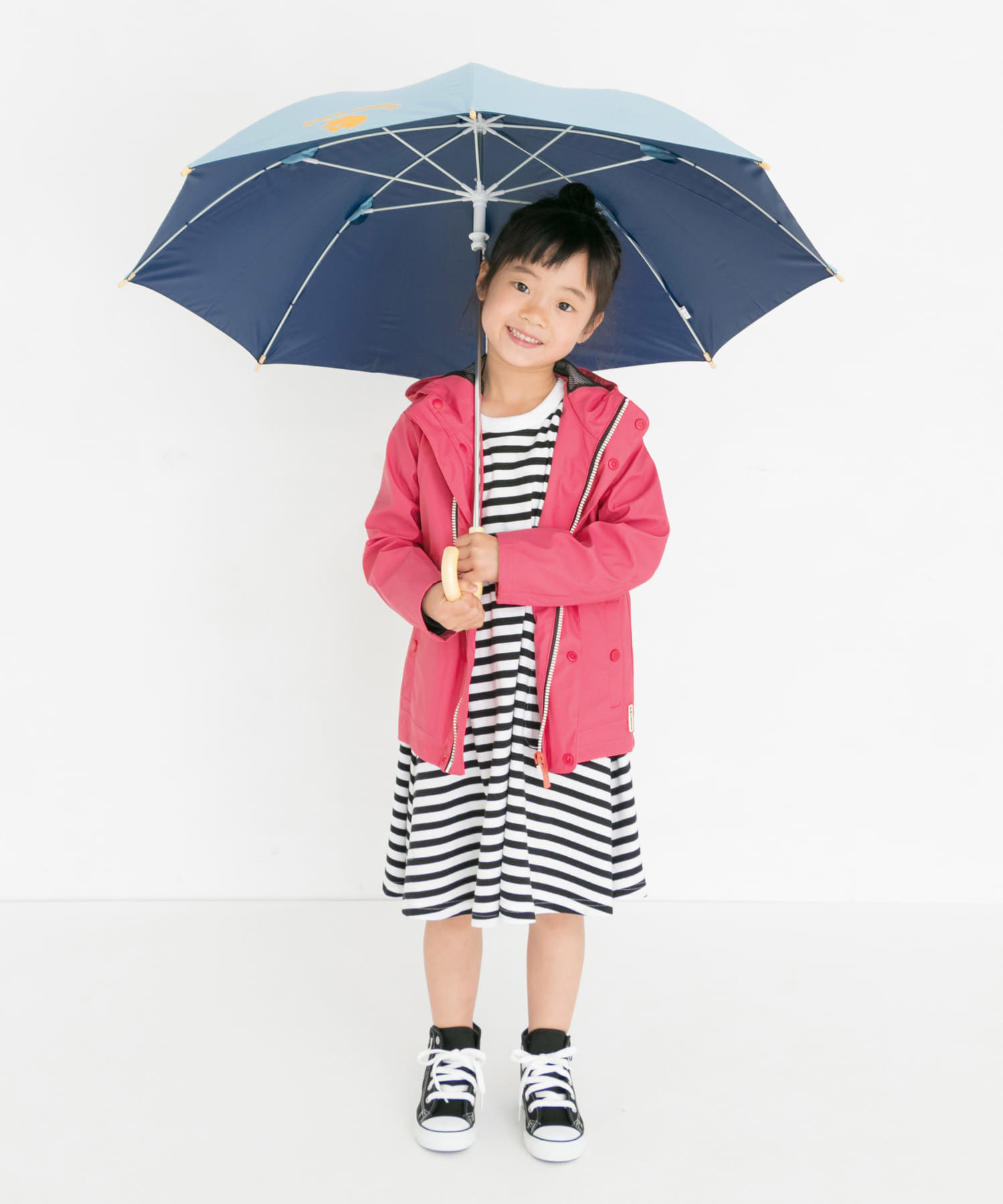 HUNTER　KIDS RUBBERISED JACKET(KIDS) ピンク 5