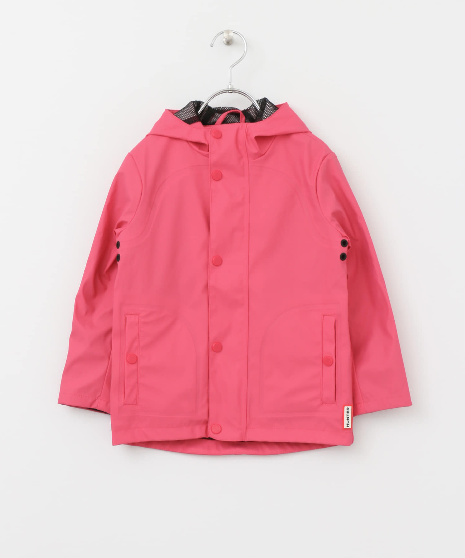 HUNTER　KIDS RUBBERISED JACKET(KIDS) ピンク 5