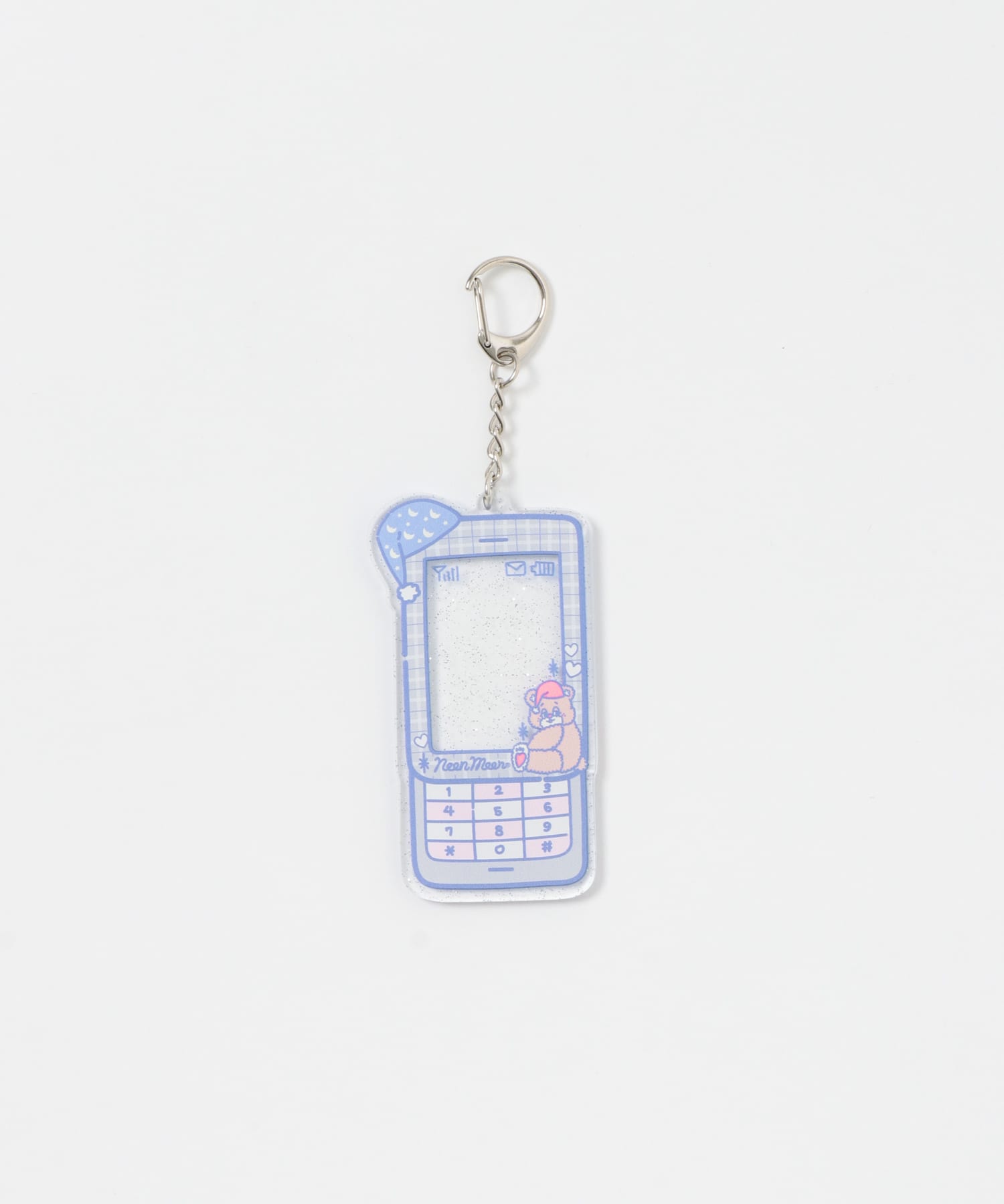 『WEB/一部店舗限定』NEONMOON　Phone KEY HOLDER PNK -