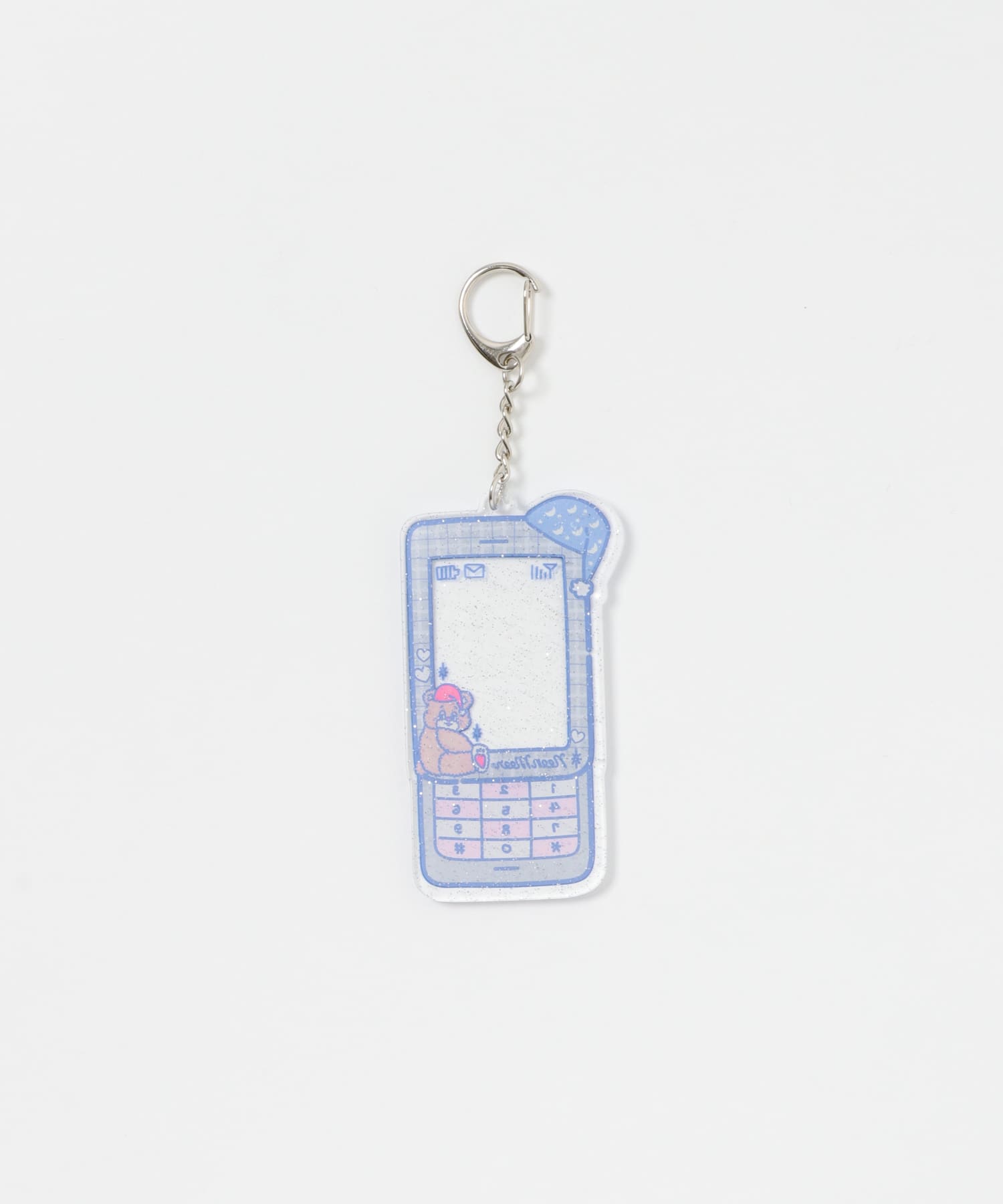『WEB/一部店舗限定』NEONMOON　Phone KEY HOLDER PNK -