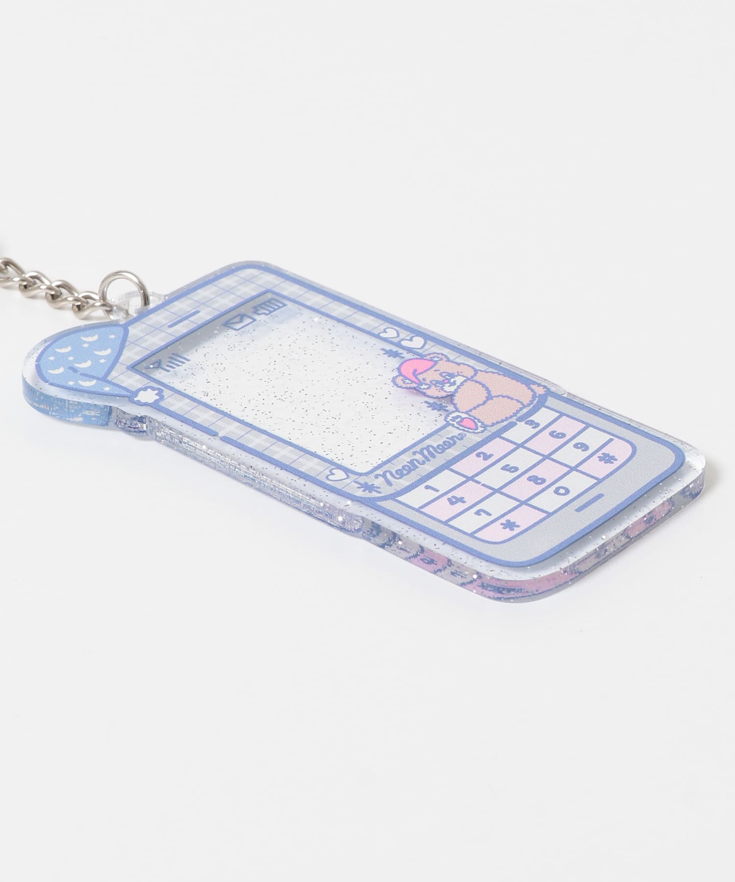 『WEB/一部店舗限定』NEONMOON　Phone KEY HOLDER PNK -